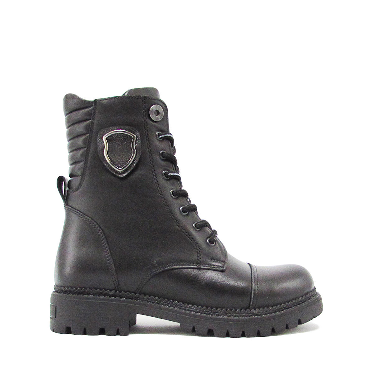 KANUGA SCL-721 SİYAH KADIN TOKA DETAYLI POSTAL BOT