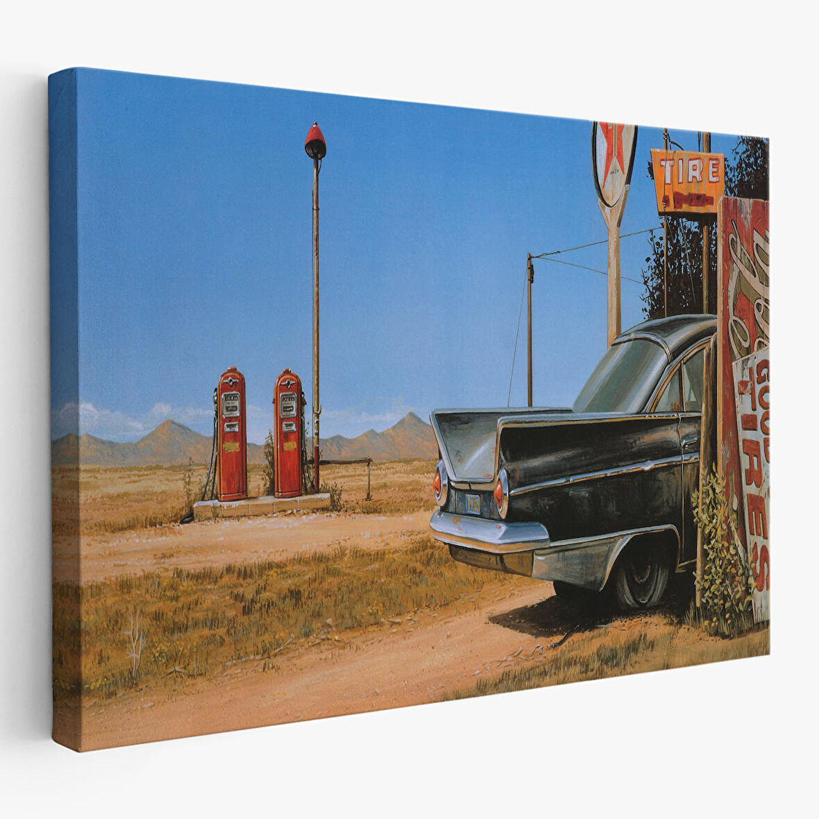 Jack’s Tire Klasik Araba Tablosu-6609