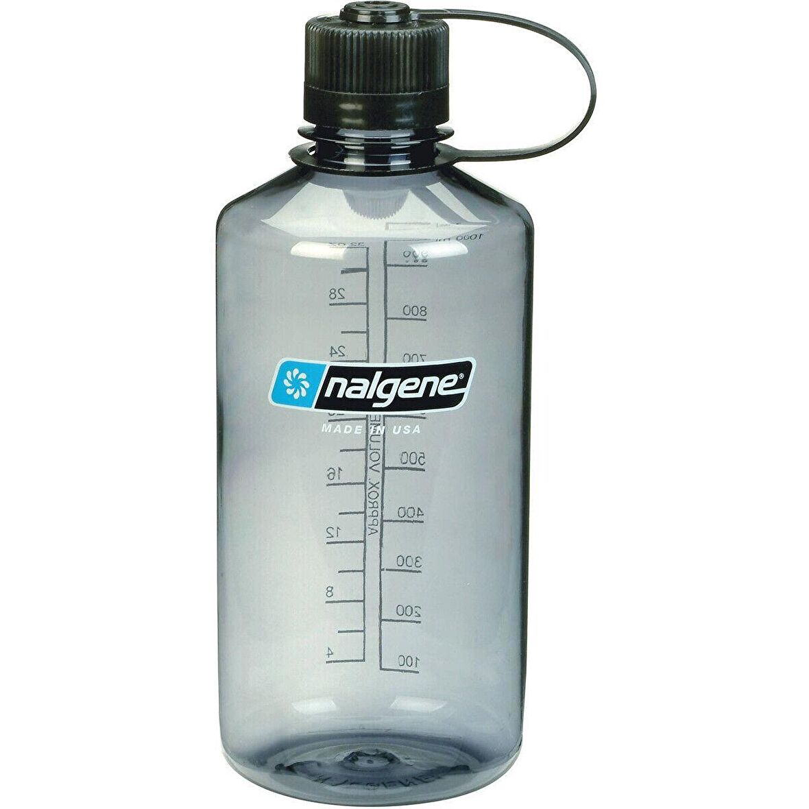 Nalgene Sustain 32 oz. Tritan Dar Ağızlı Su Şişesi - Gri