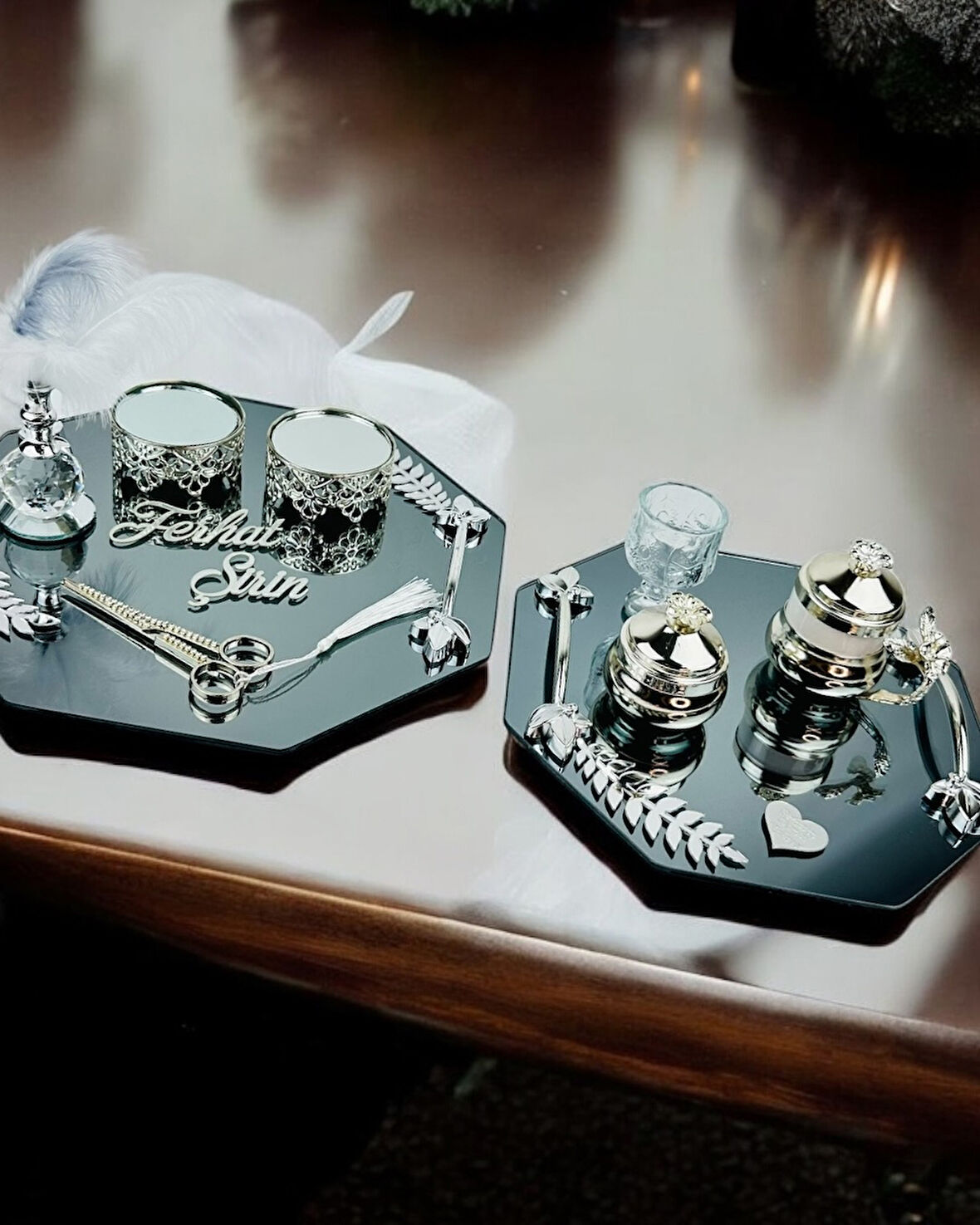  Fusion Gümüş Söz Tepsisi