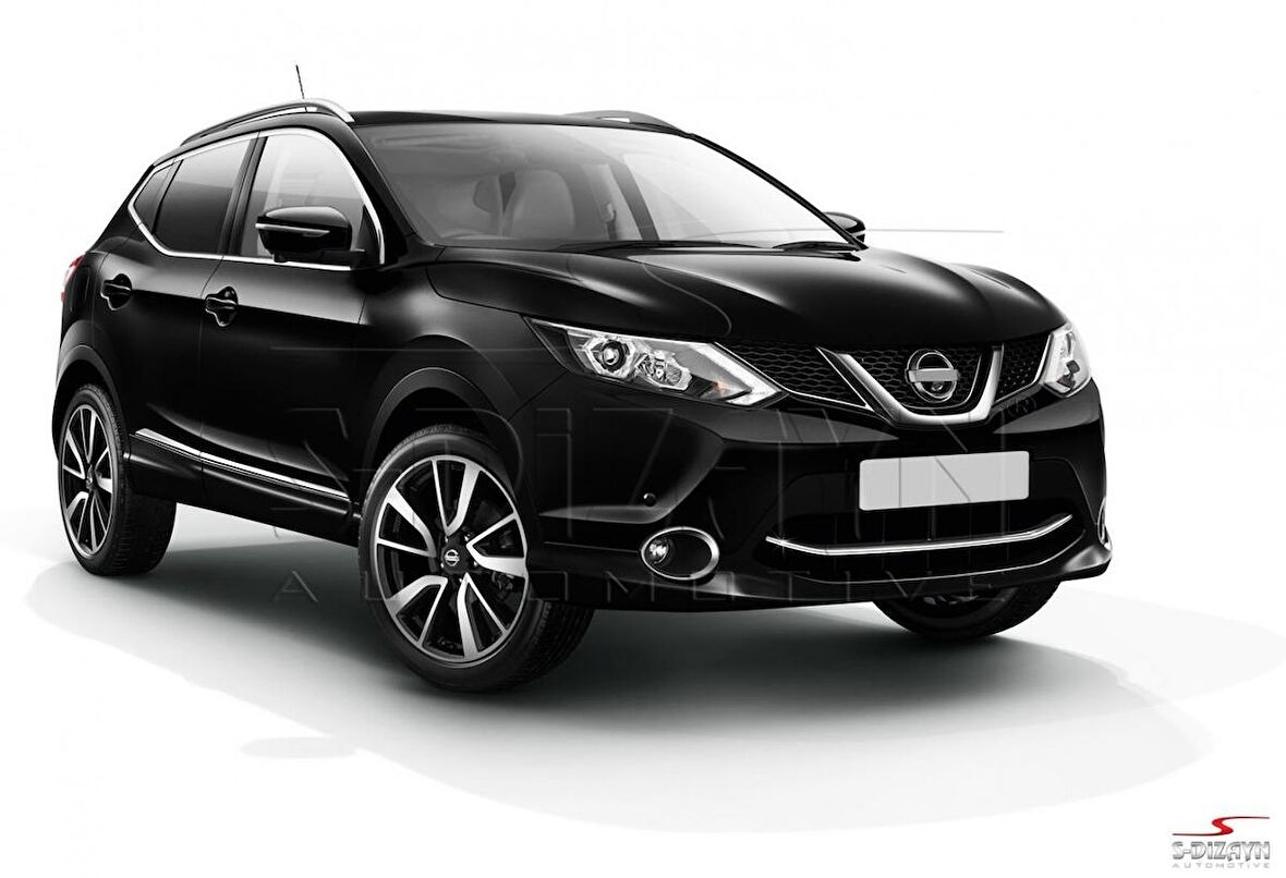 S-Dizayn Nissan Qashqai Krom Ön Tampon Çıtası 2014-2017
