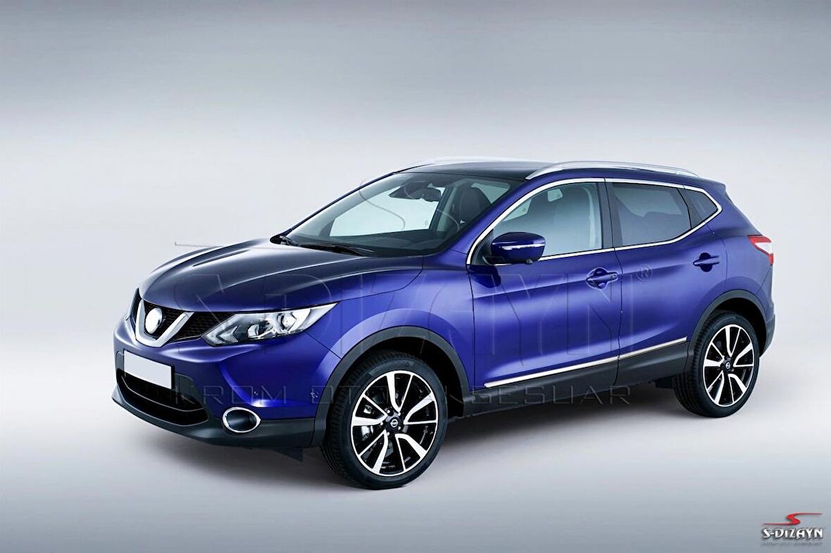 S-Dizayn Nissan Qashqai Kapı Koruma Çıtası Krom 2014-2021