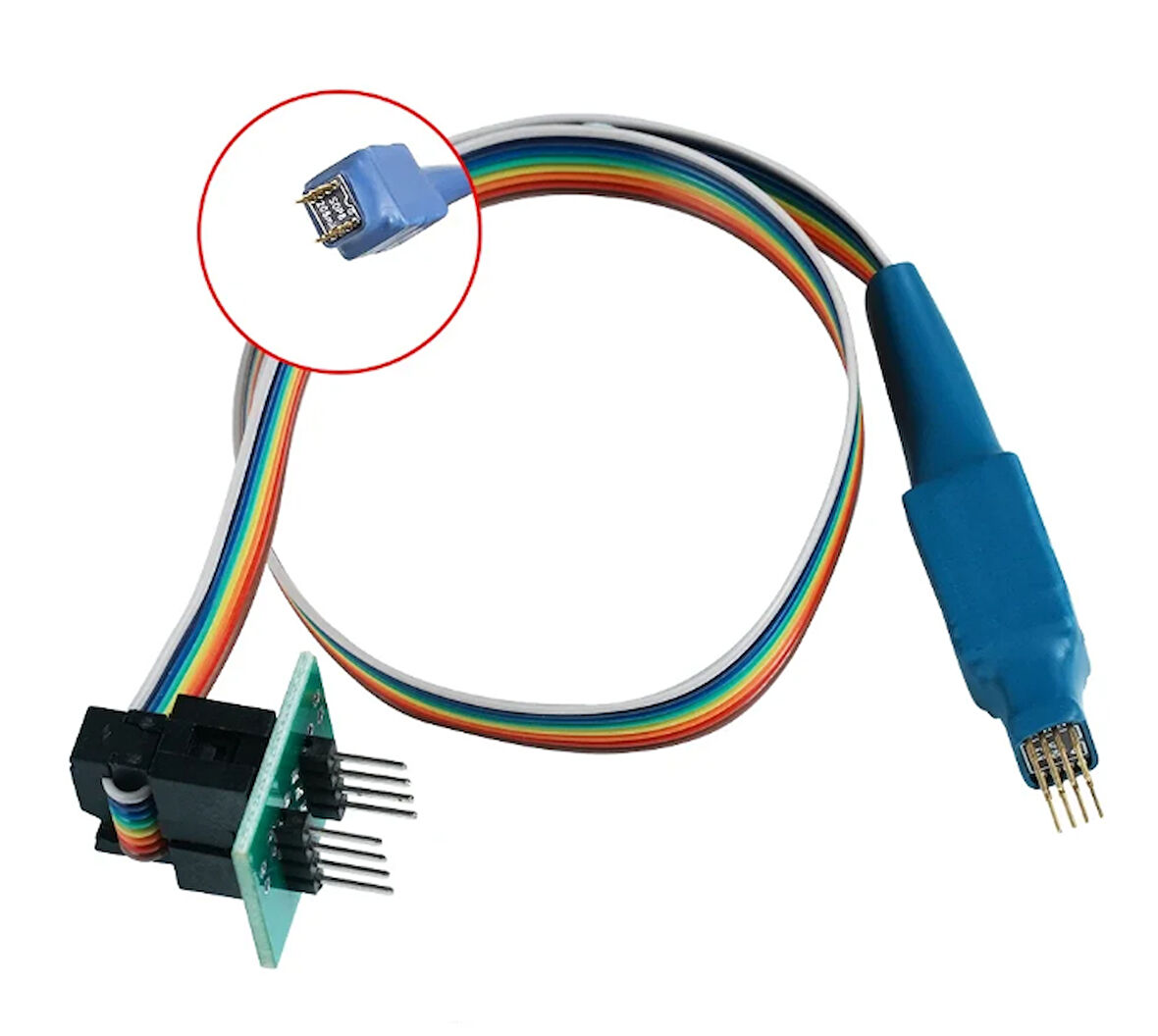 SOP8 200 - 208 MİL ÇİP TEST PROBU HATTI