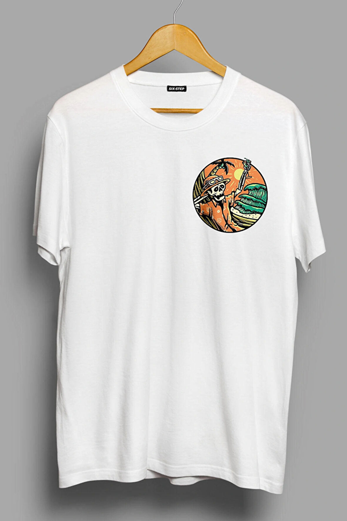 Aloha - Ön Ve Arka Baskılı Üniseks Oversize T-shirt