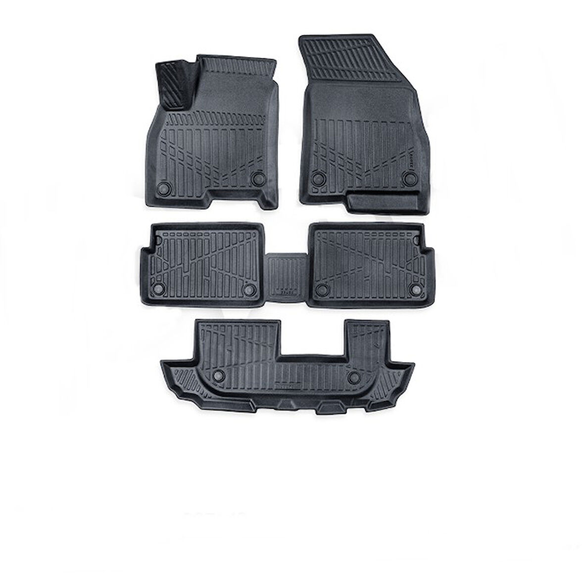 Chery Tiggo 8 Pro 7 Kişilik Havuzlu Paspas 2020+