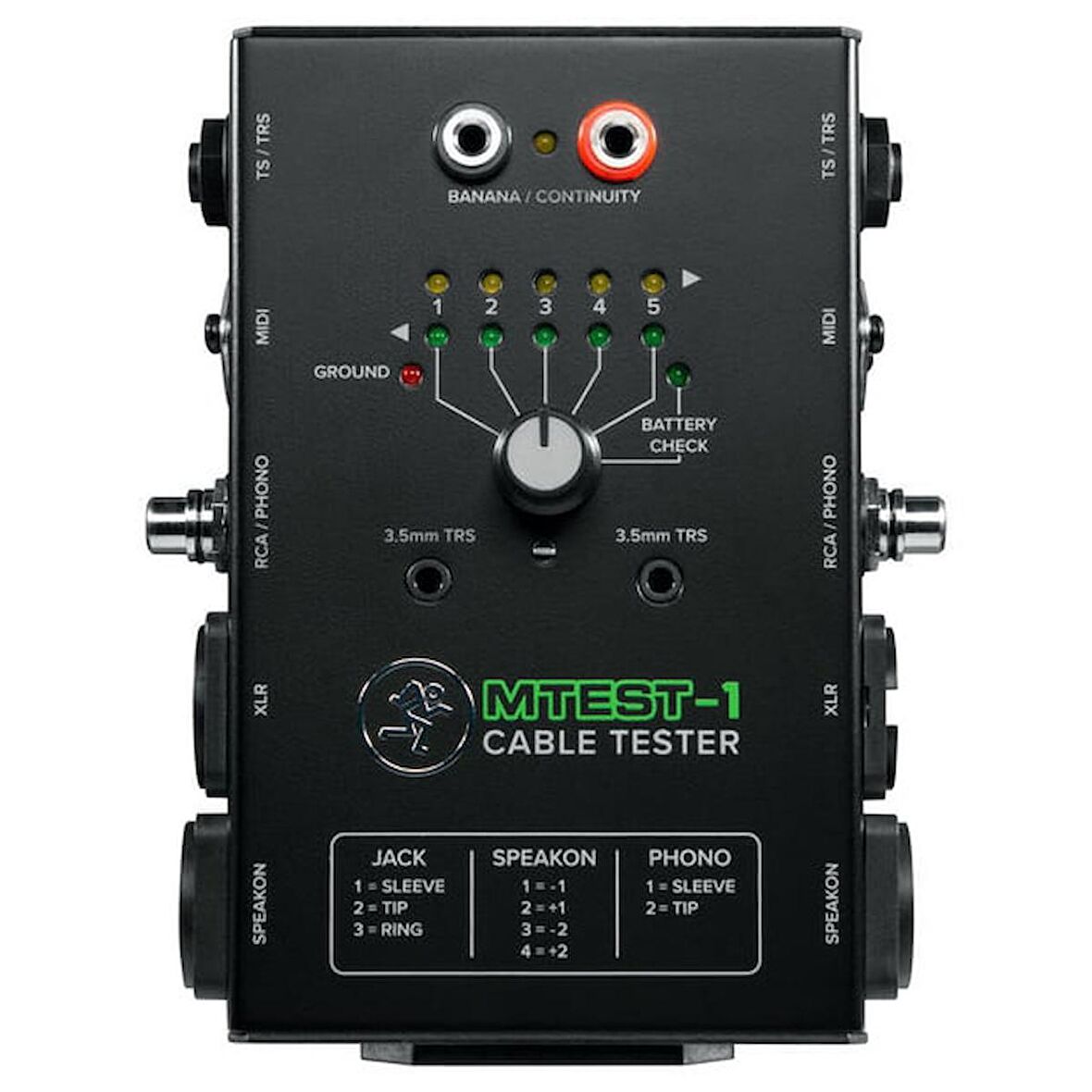 Mackie MTEST-1 Cable Tester