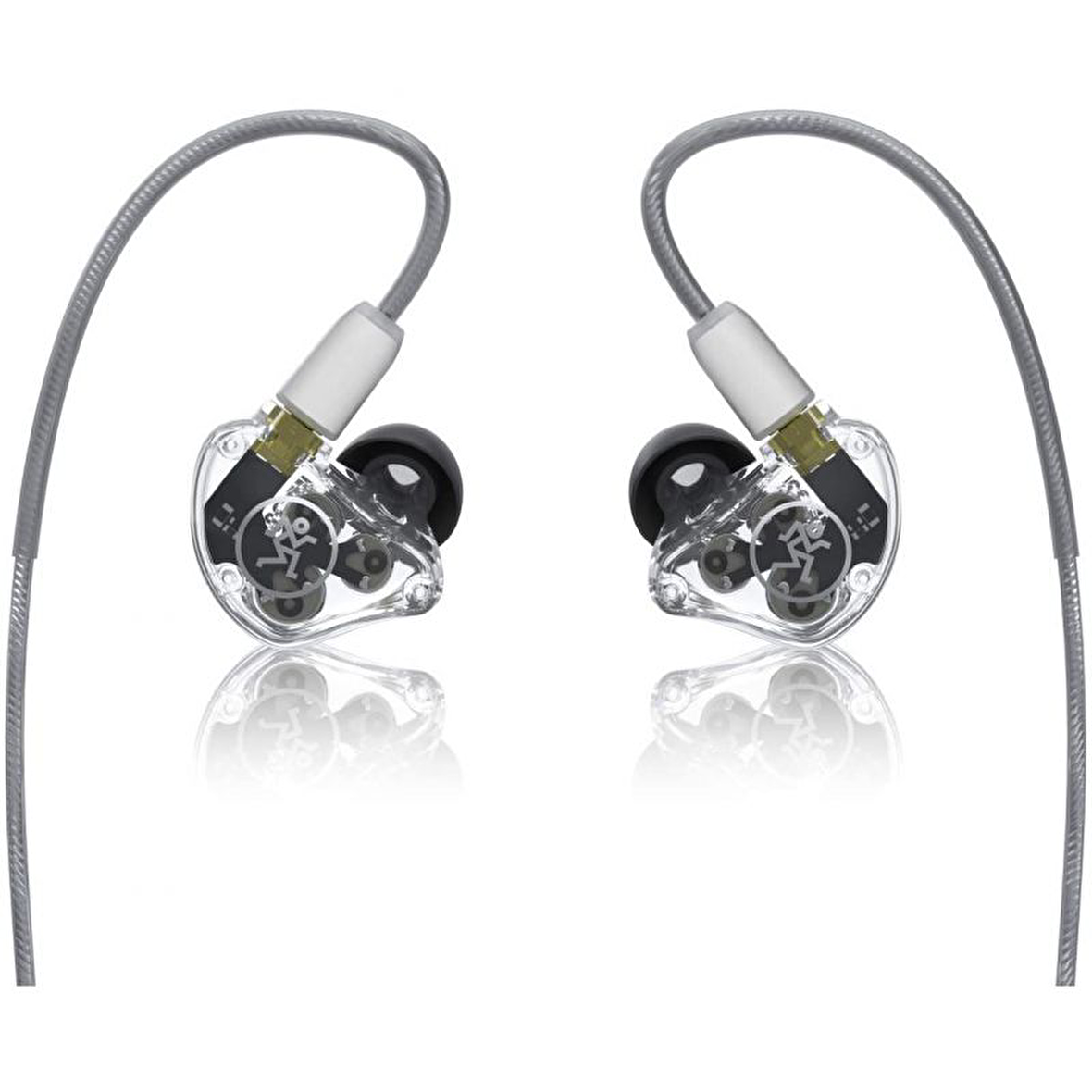 Mackie MP-320 3 Yollu In-Ear Monitör Kulaklık (Şeffaf)