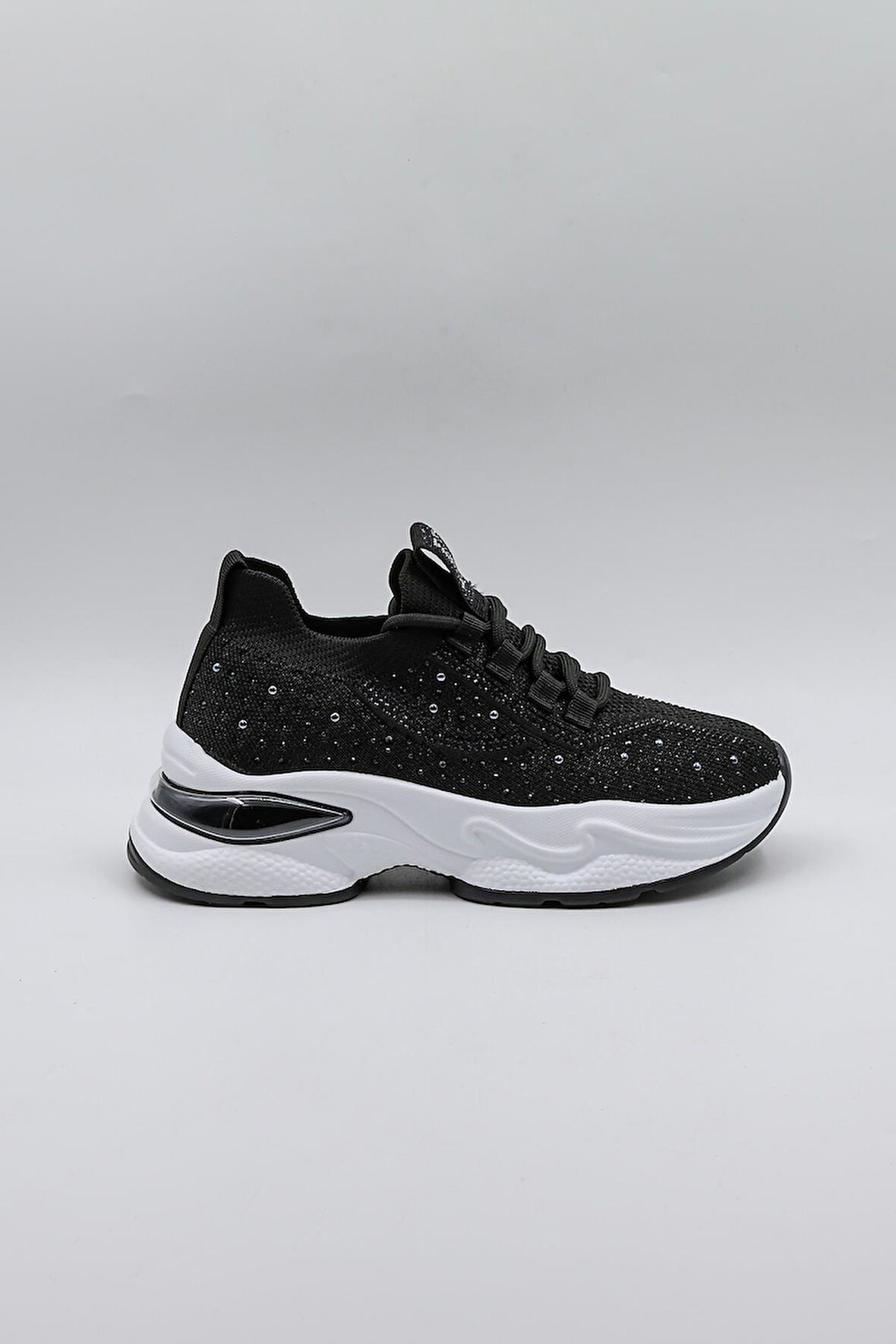 Kriste Bell Sneaker Kadın Spor Ayakkabı KB004545 Siyah