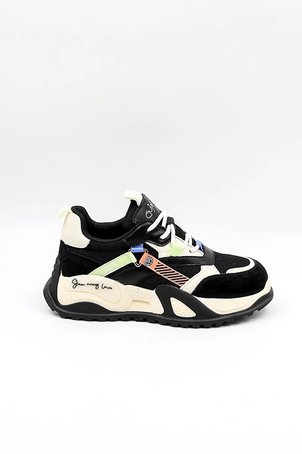 Guja İthal Snekar Kadın Spor Ayakkabı GJ425 Siyah