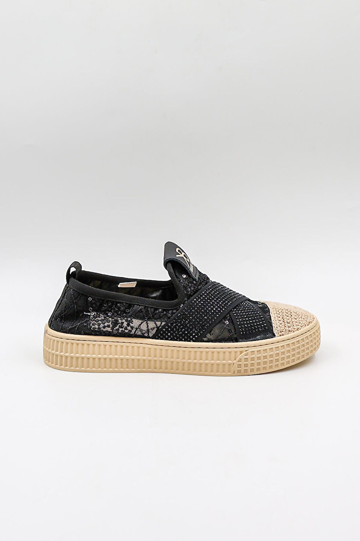 Kriste Bell İthal Kadın Sneaker Ayakkabı KB0512 Siyah