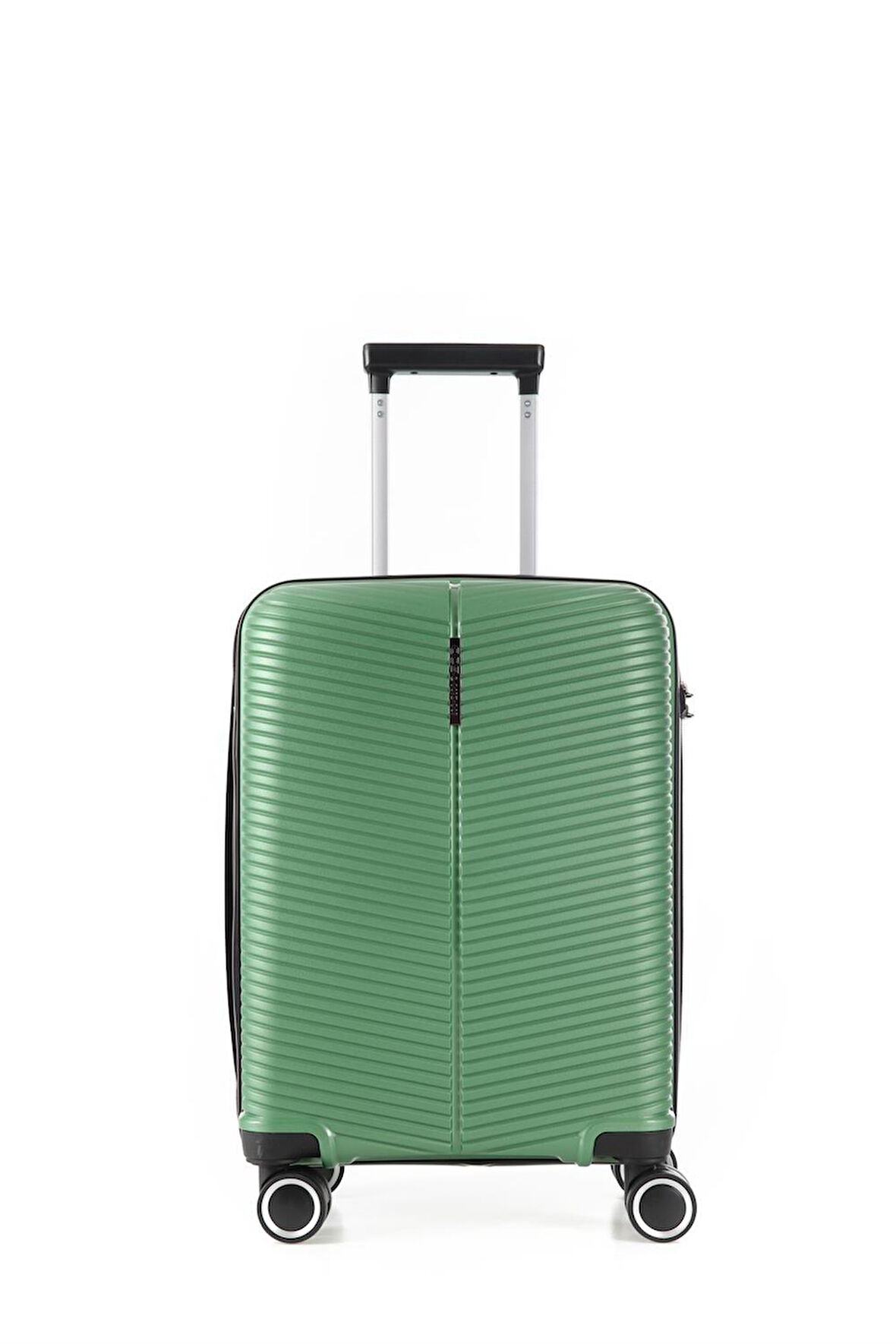 ÇÇS Trolley Polipropilen Unisex Kabin Boy Valiz ÇÇS5224 - Metalik Koyu Yeşil