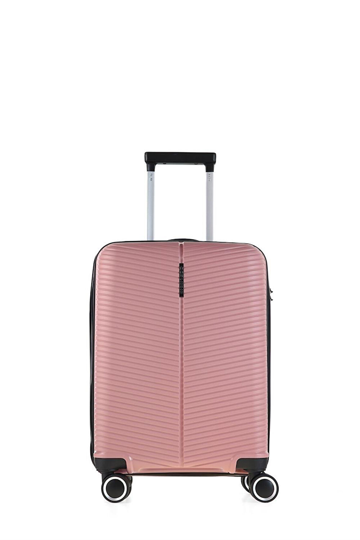 ÇÇS Trolley Polipropilen Unisex Kabin Boy Valiz ÇÇS5224 - Pudra