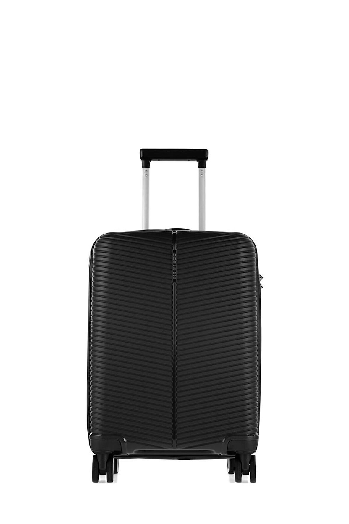 ÇÇS Trolley Polipropilen Unisex Kabin Boy Valiz ÇÇS5224 - Siyah