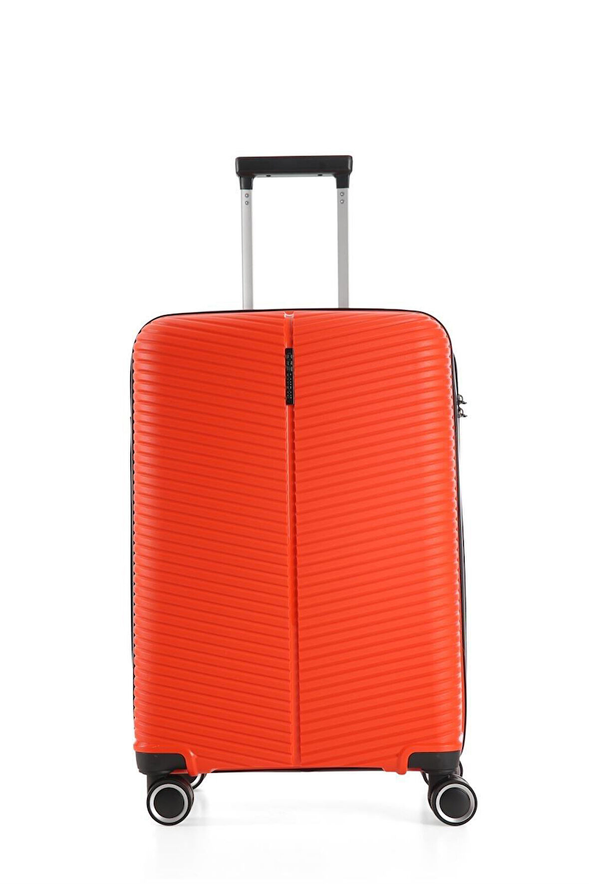 ÇÇS Trolley Polipropilen Unisex Büyük Boy Valiz ÇÇS5224 - Turuncu