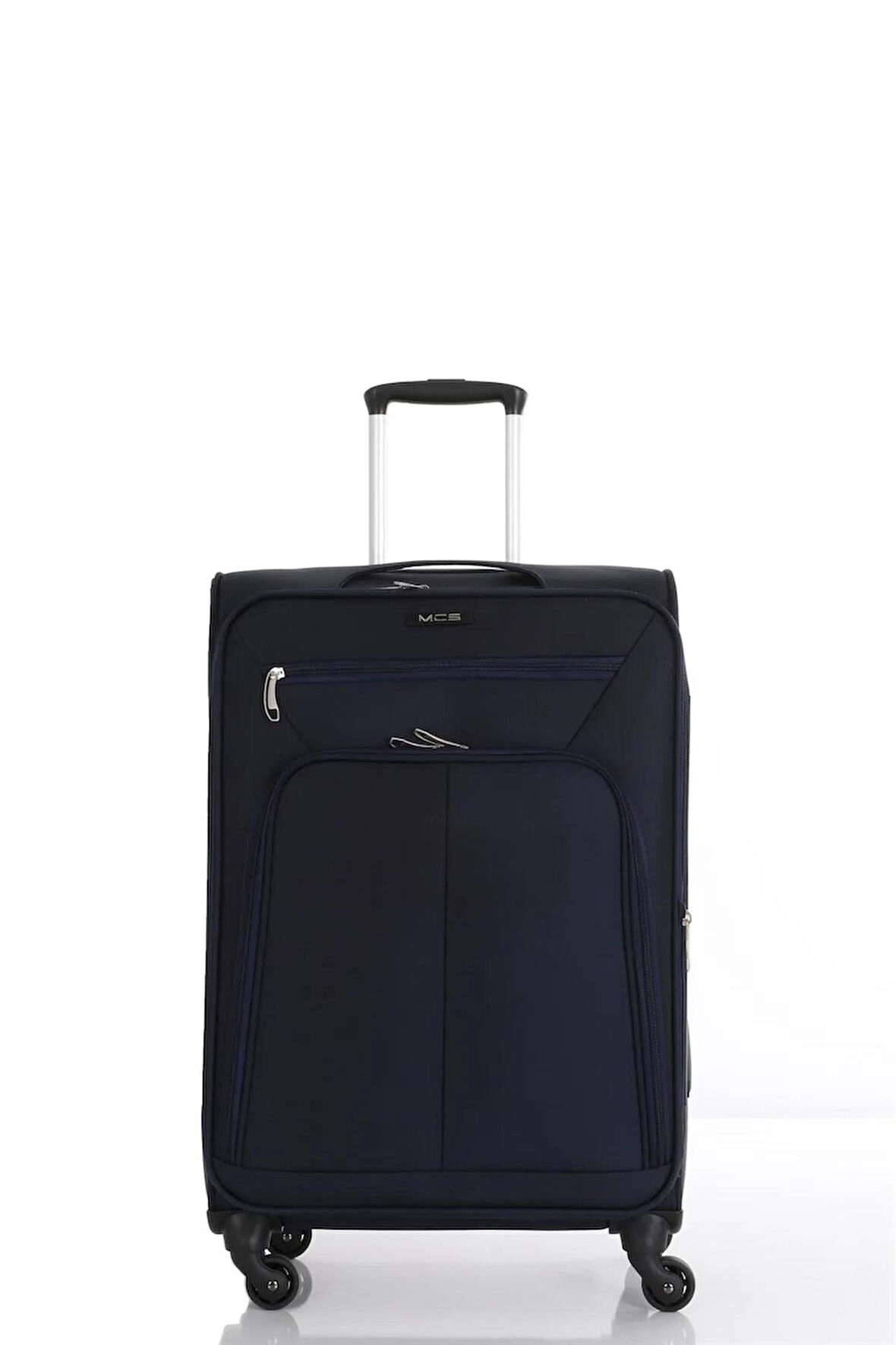 Mçs V116 Lüx Kumaş Büyük Boy Valiz  V116 - Lacivert