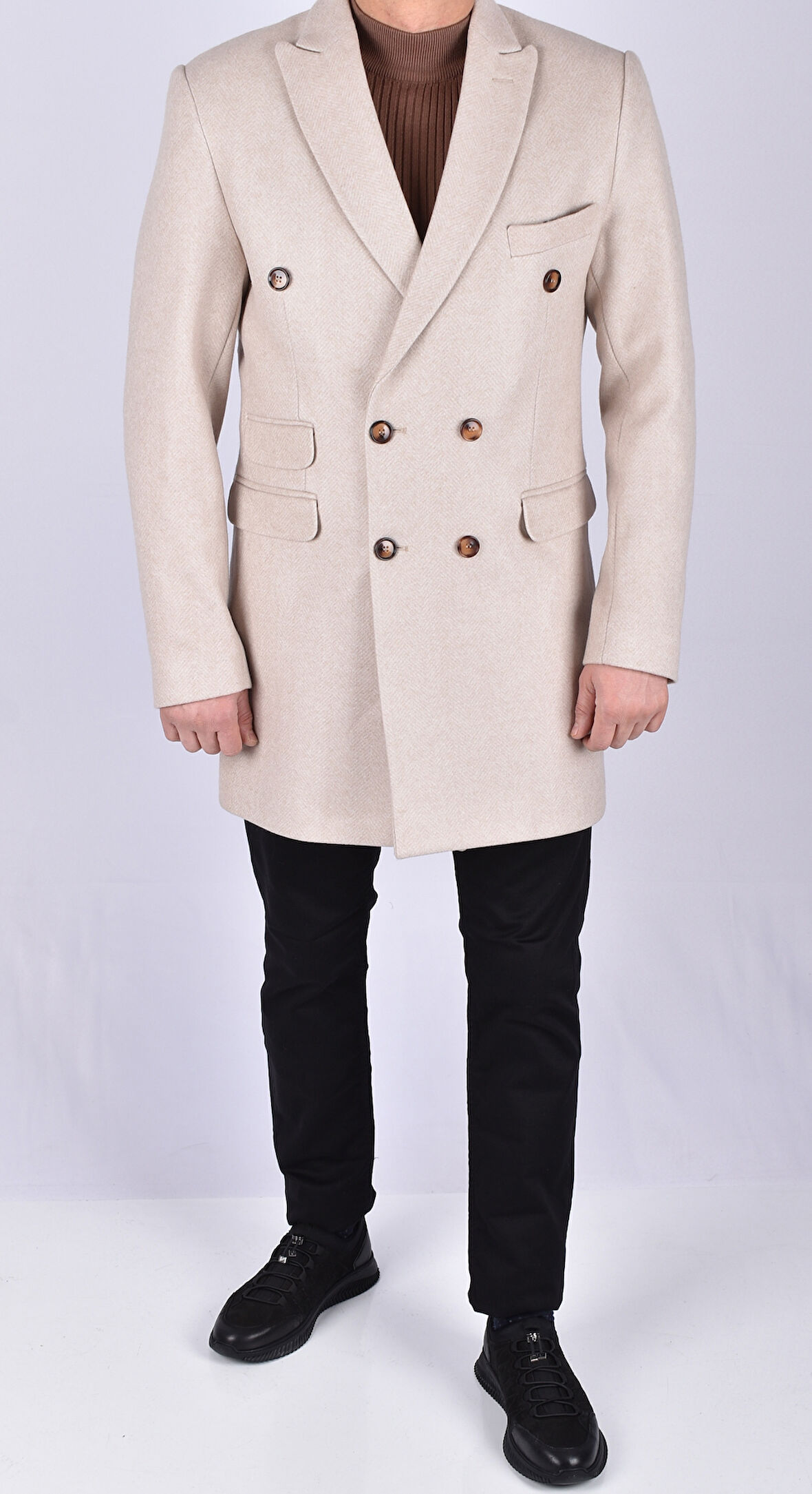 KRUVAZE 2229200 YÜNLÜ KABAN BEJ BEJ