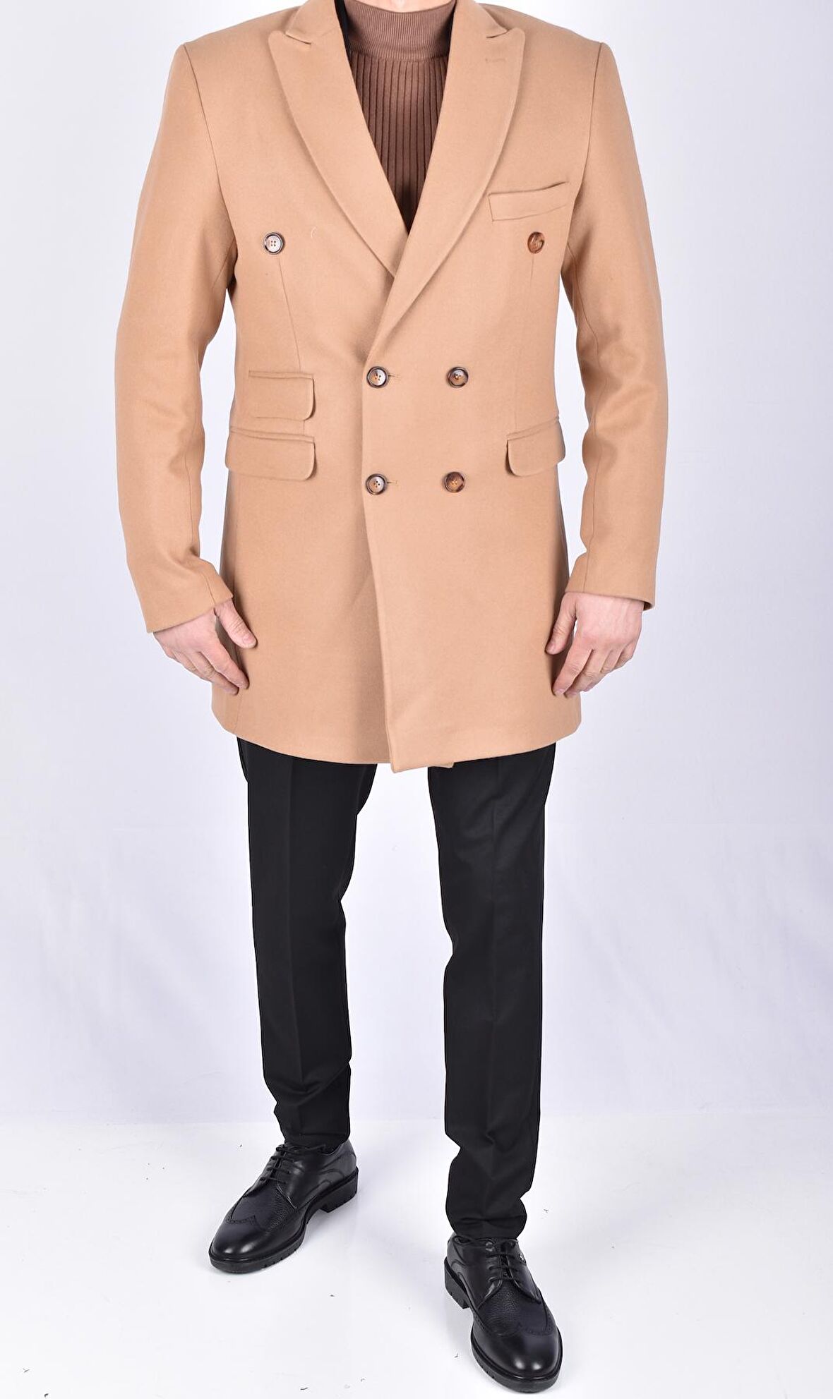 KRUVAZE 2229202 YÜNLÜ KABAN CAMEL