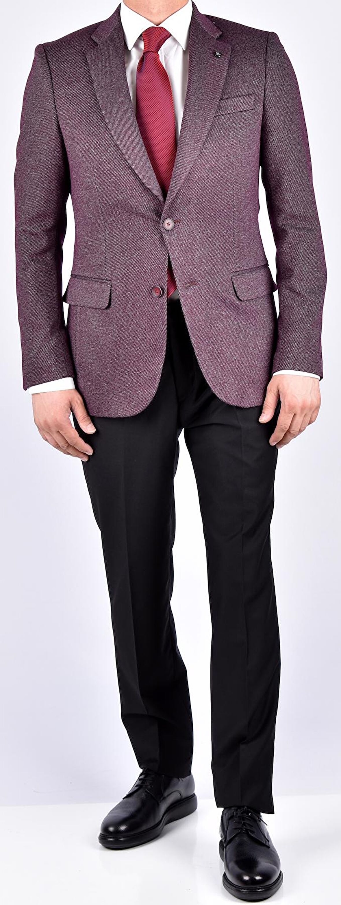 ROSSİ 4762 LİKRALI SPOR CEKET /BORDO/54