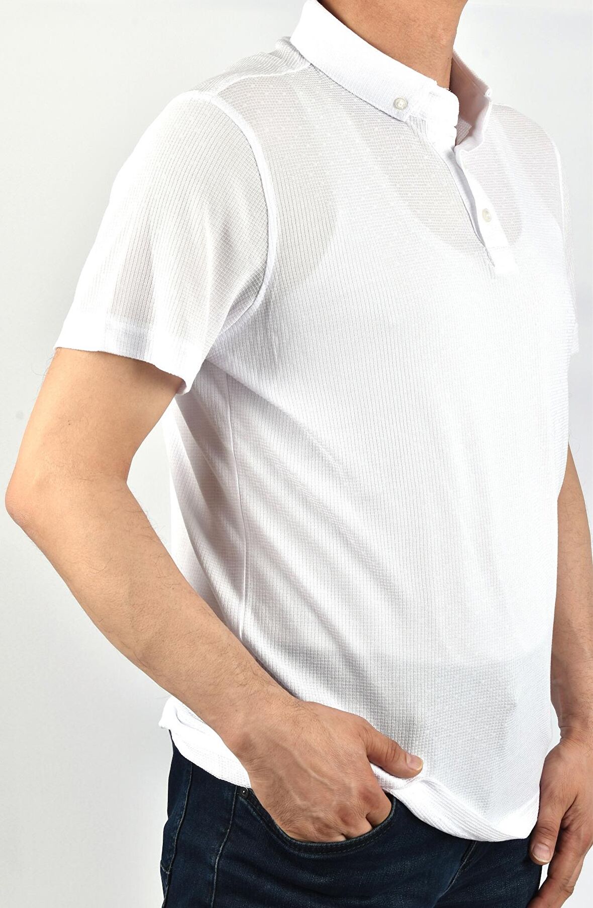 KML-4620 POLO YAKA TİŞÖRT /BEYAZ/XL