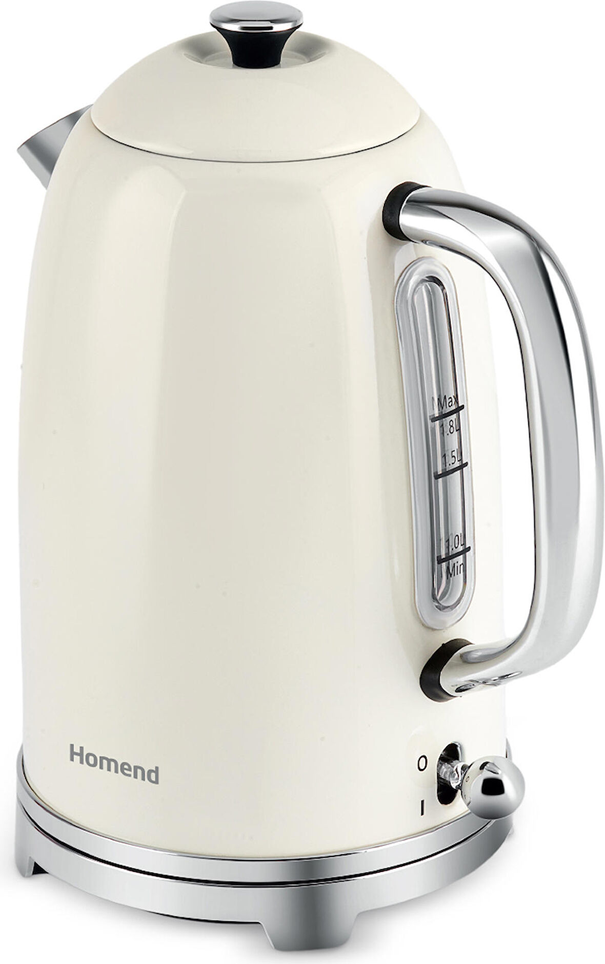 Homend Vintage Heatrow 1627H Kettle Su Isıtıcısı Krem