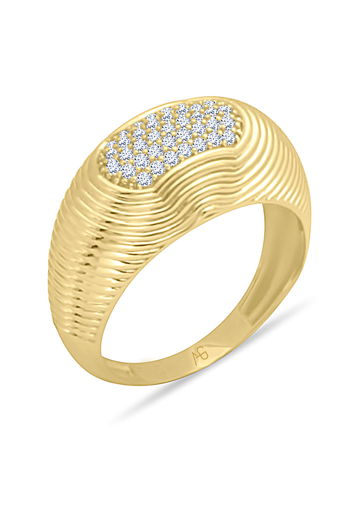 Altın Parmak İzi Yüzük