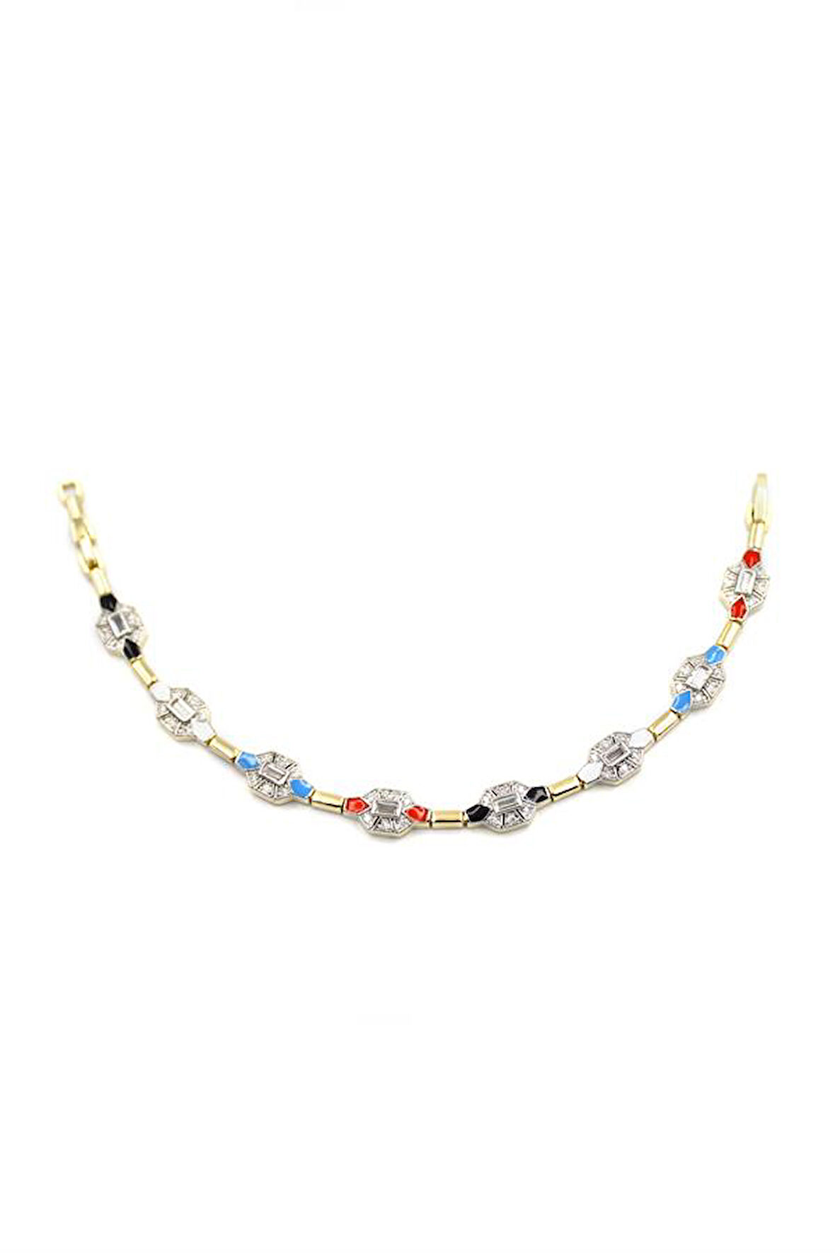 Taşlı Vip Bileklik - ÇOK RENKLİ