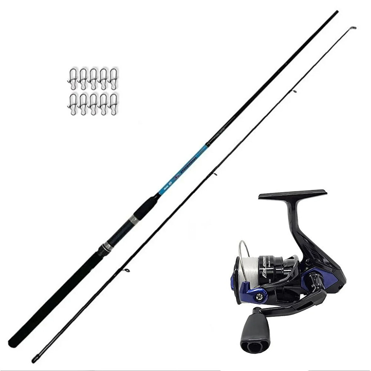 Okuma Fin Chaster 40 - Okuma G-Power 270cm 7-35gr Spin Olta Seti