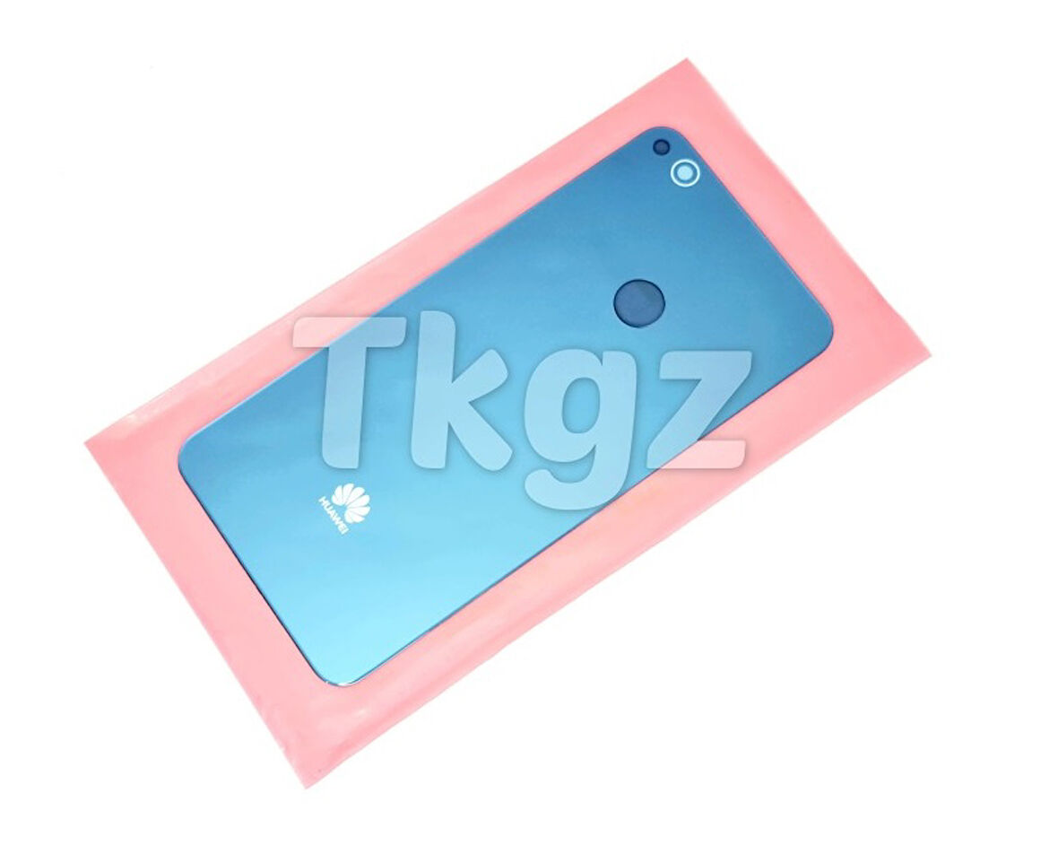 Tkgz Huawei Uyumlu P9 lite 2017 Arka Pil Batarya Kapağı (CAM) MAVİ