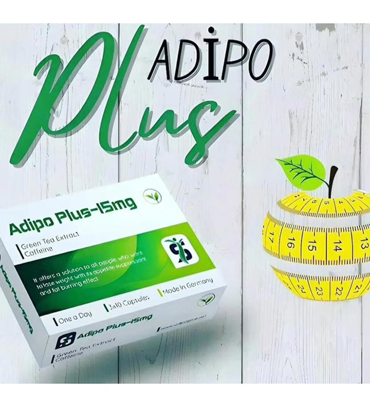 Adipo Plus Yağ Yakıcı 30 Kapsül 15 mg