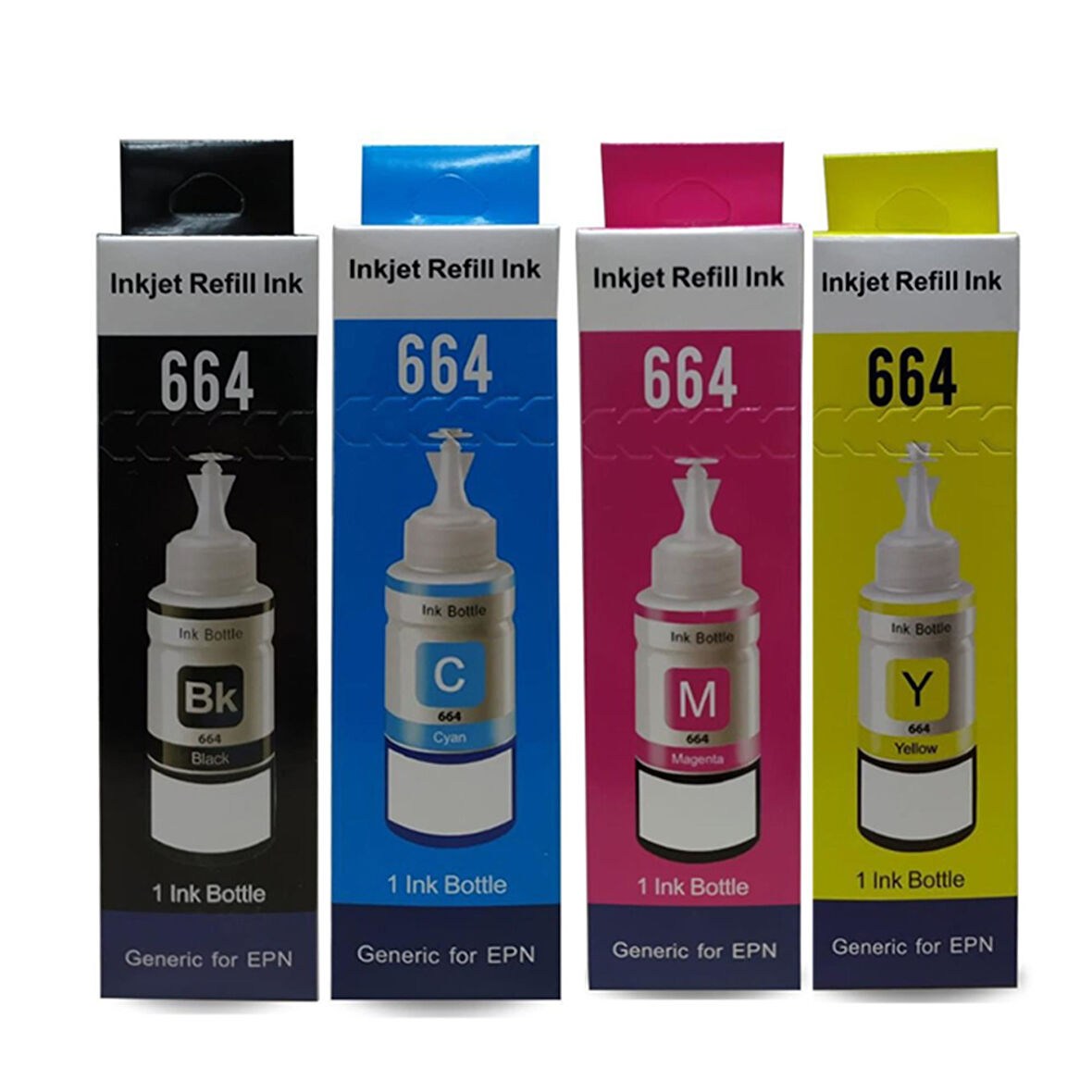 Melsan Epson Uyumlu EcoTank ET-2600 Mürekkep Takım 4 Renk Muadil