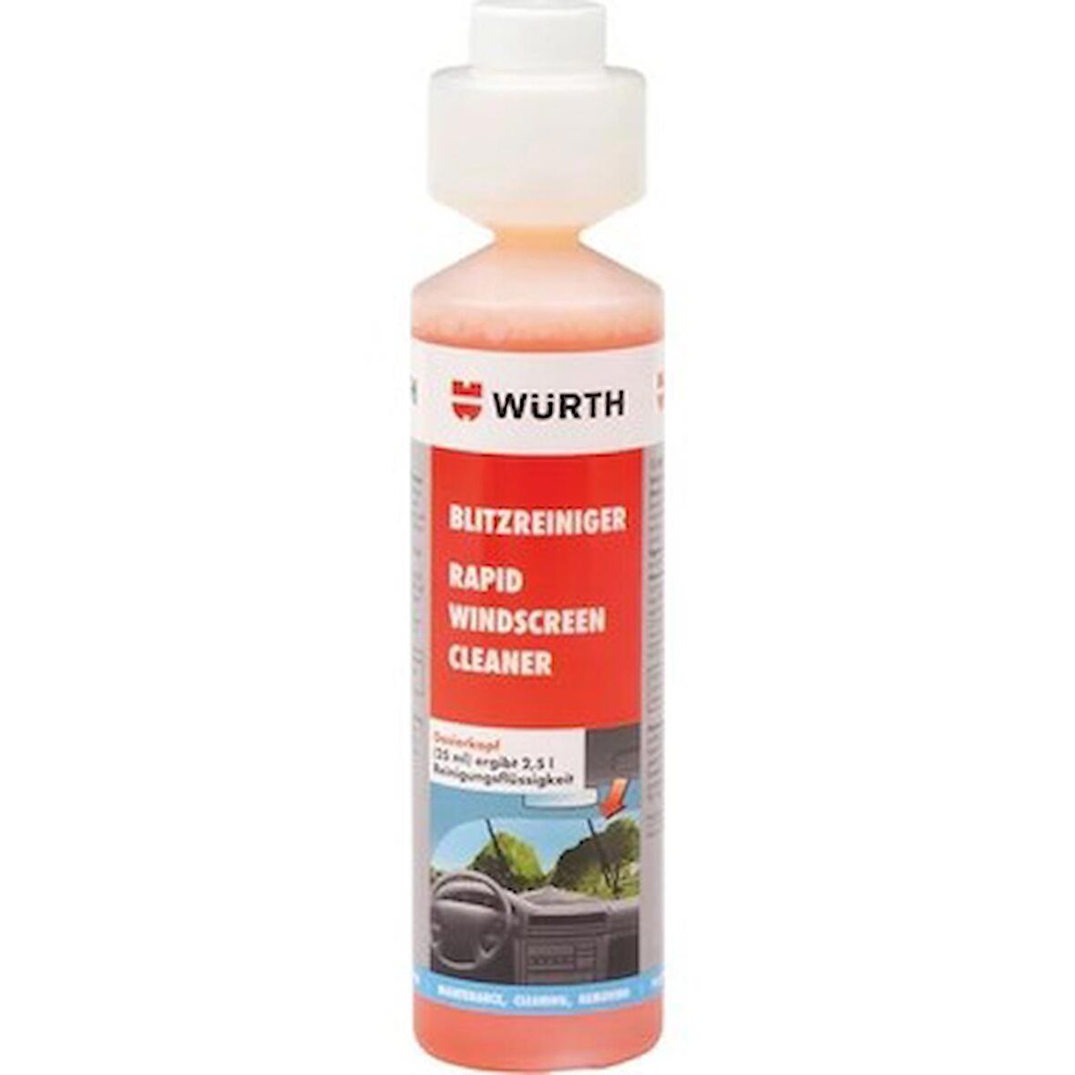 WÜRTH CAM TEMİZLEME SABUNU 250 ML