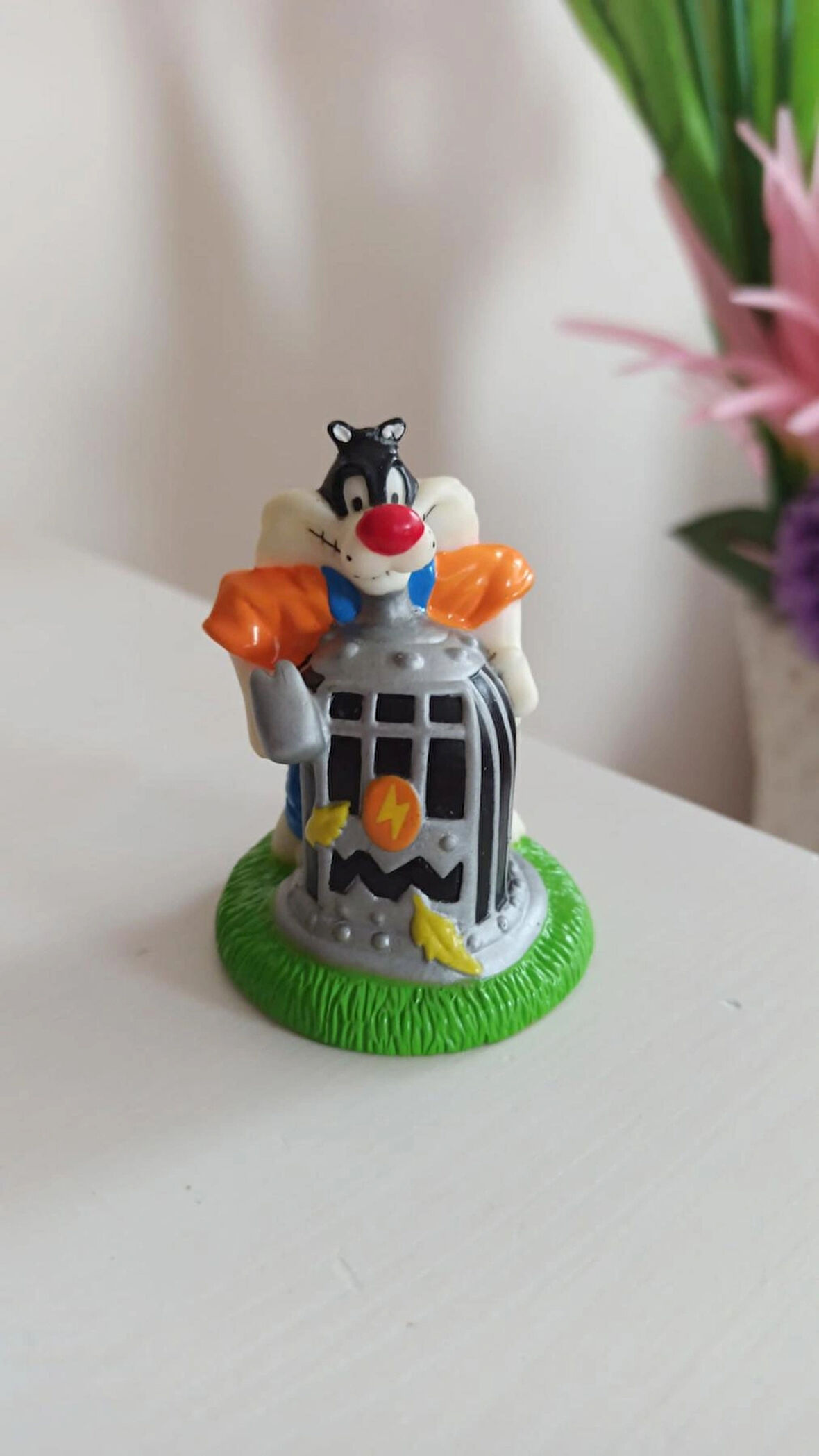 vintage sylvester orijinal yumuşak figür & 7 cm