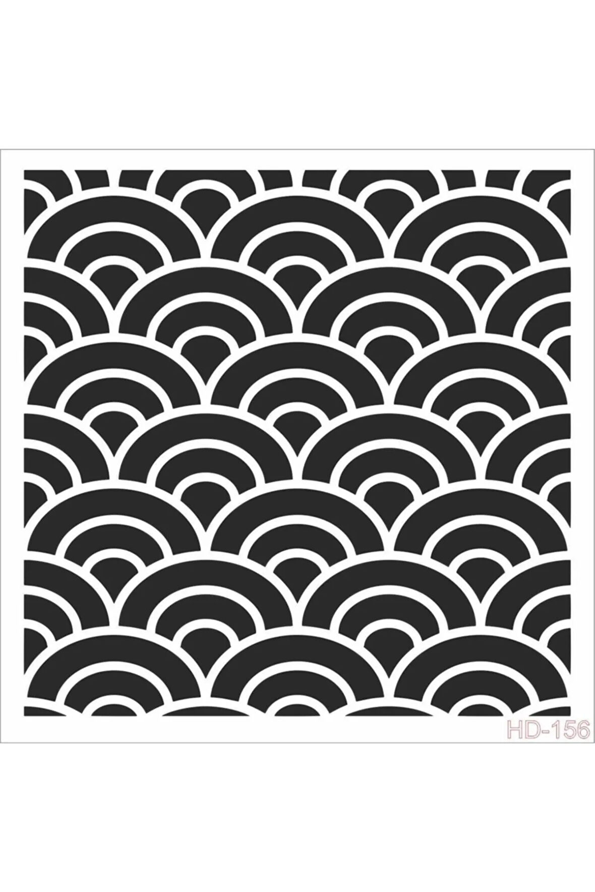 Hd156 Home Dekor Stencil 45x45