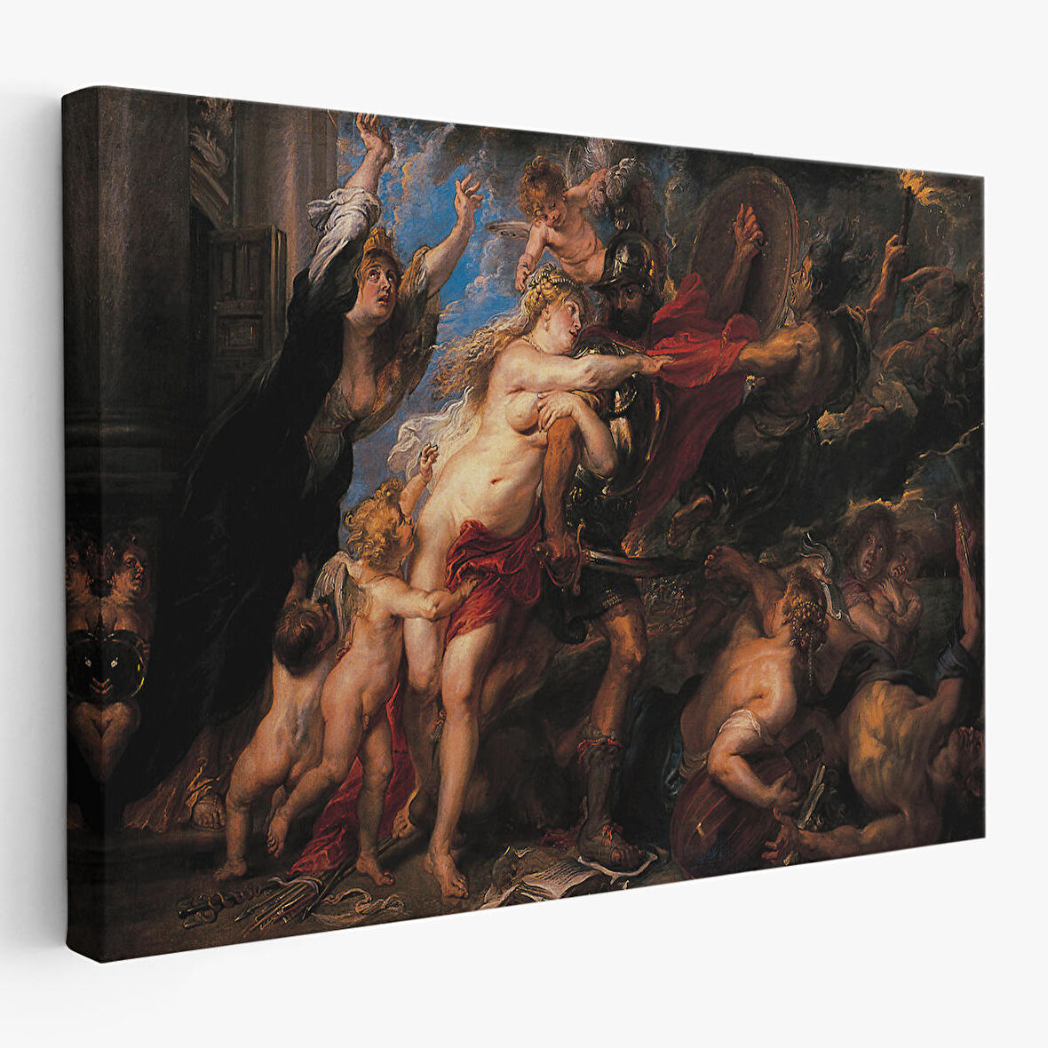 Peter Paul Rubens’in Savaşın Sonuçları Tablosu-6655