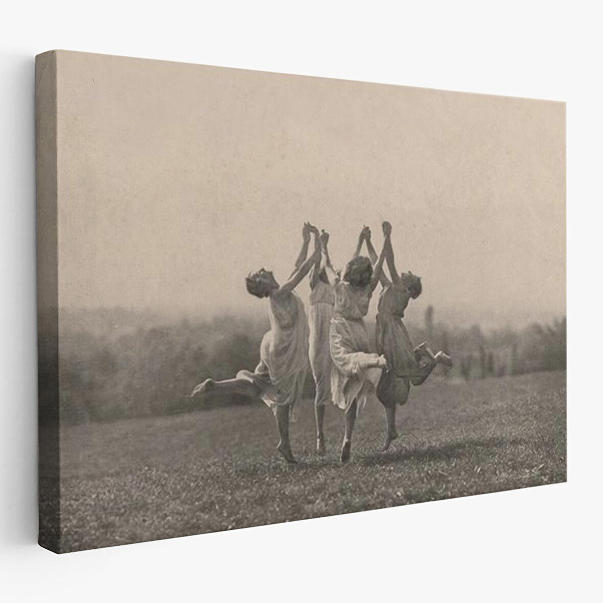 İsviçreli Fotoğrafçı Frederick Boissonnas Dans Eden Kadınlar Tablosu-6656