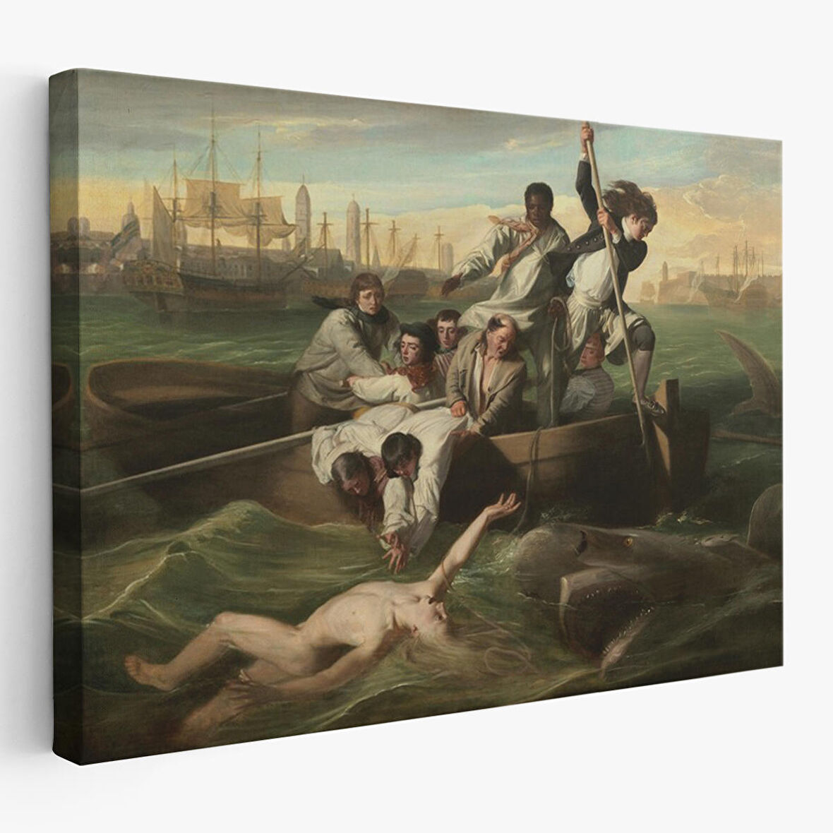 Watsob ve Köpek Balığı Tablosu - Watson and the Shark 1778-6658