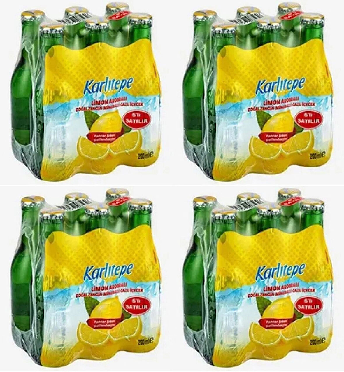 Karlıtepe Limon Aromalı Maden Suyu 200x24