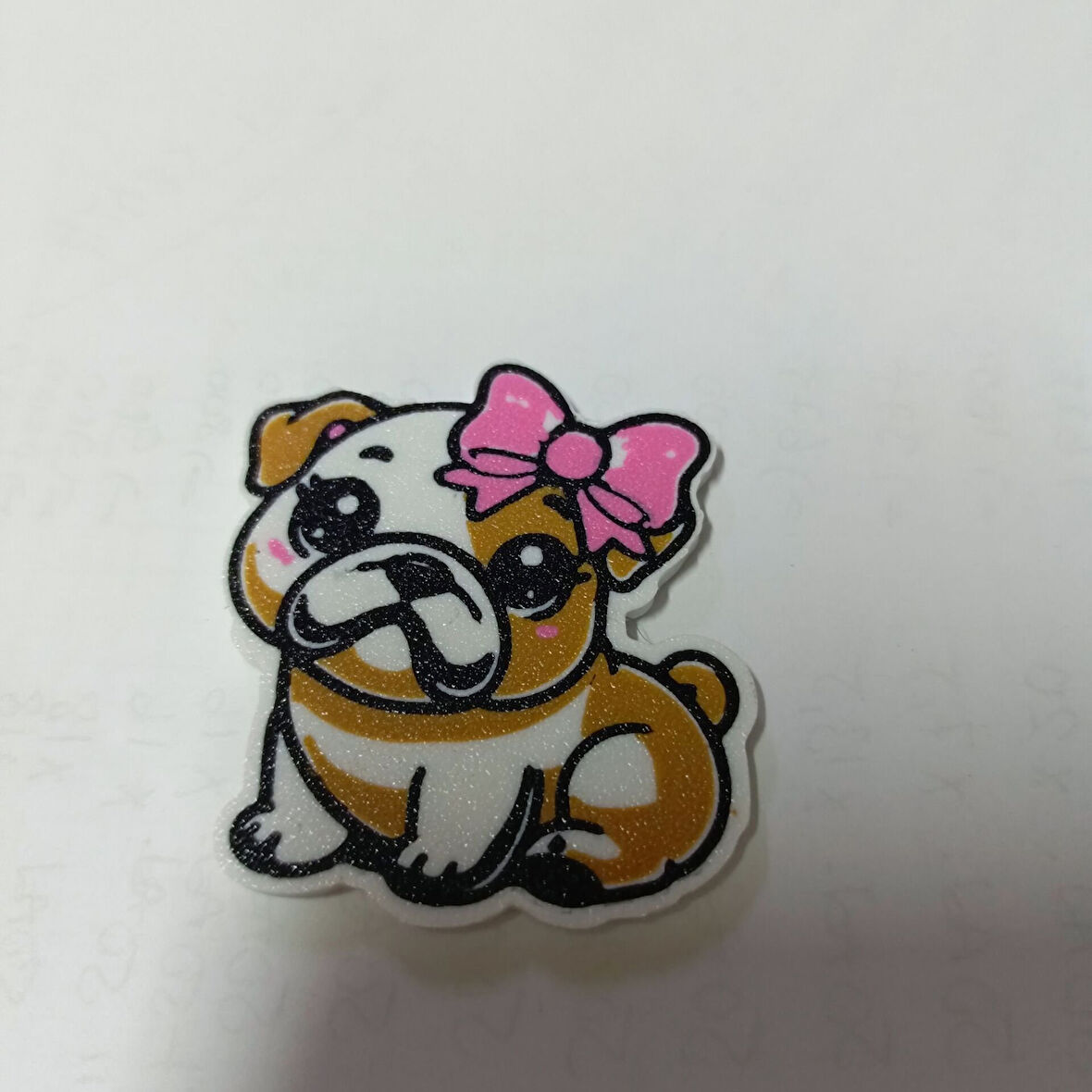 Süslü Bulldog   Magnet