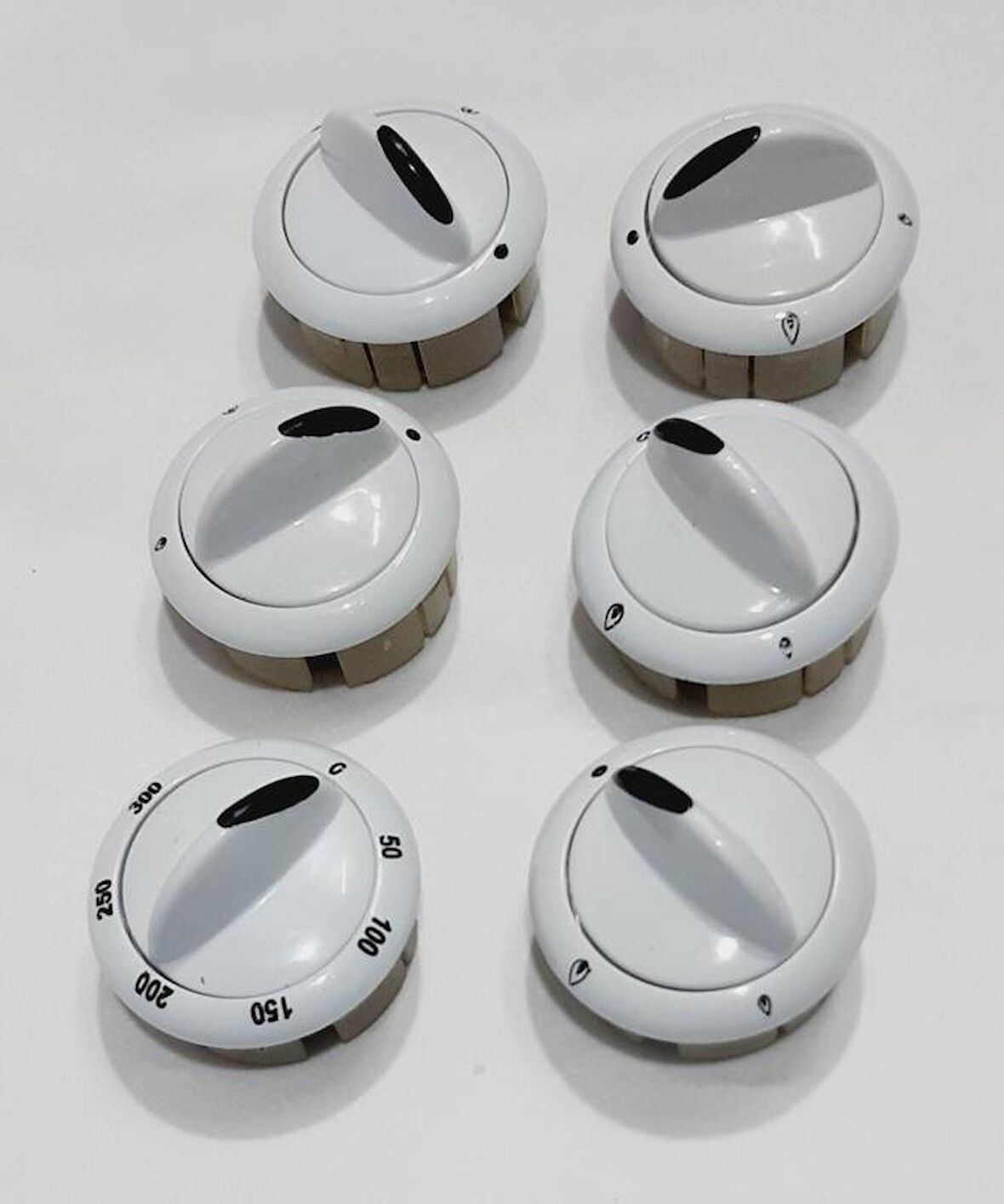 ARÇELİK 1423 T  FIRIN OCAK DÜĞME 6 LI TAKIM KALİTELİ MUADİL