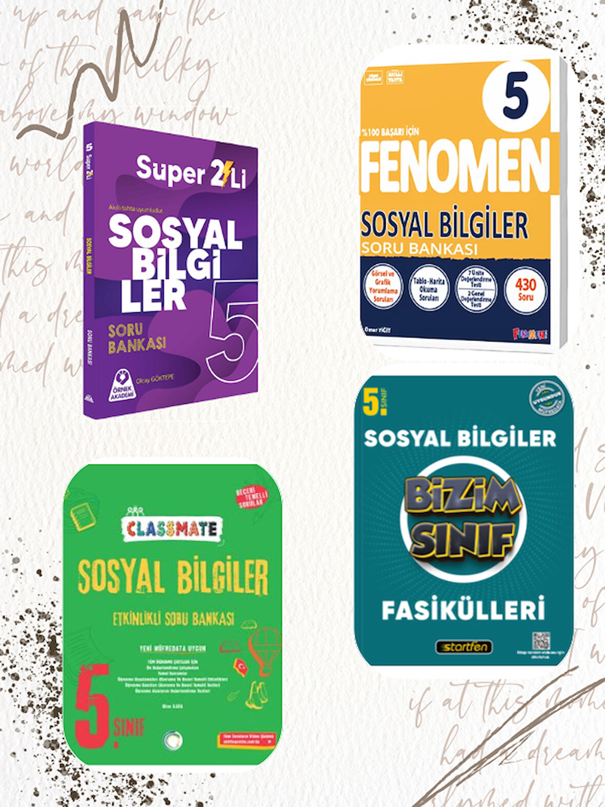 ERAY KİTAP 5.SINIF SOSYAL BİLGİLER SETİ