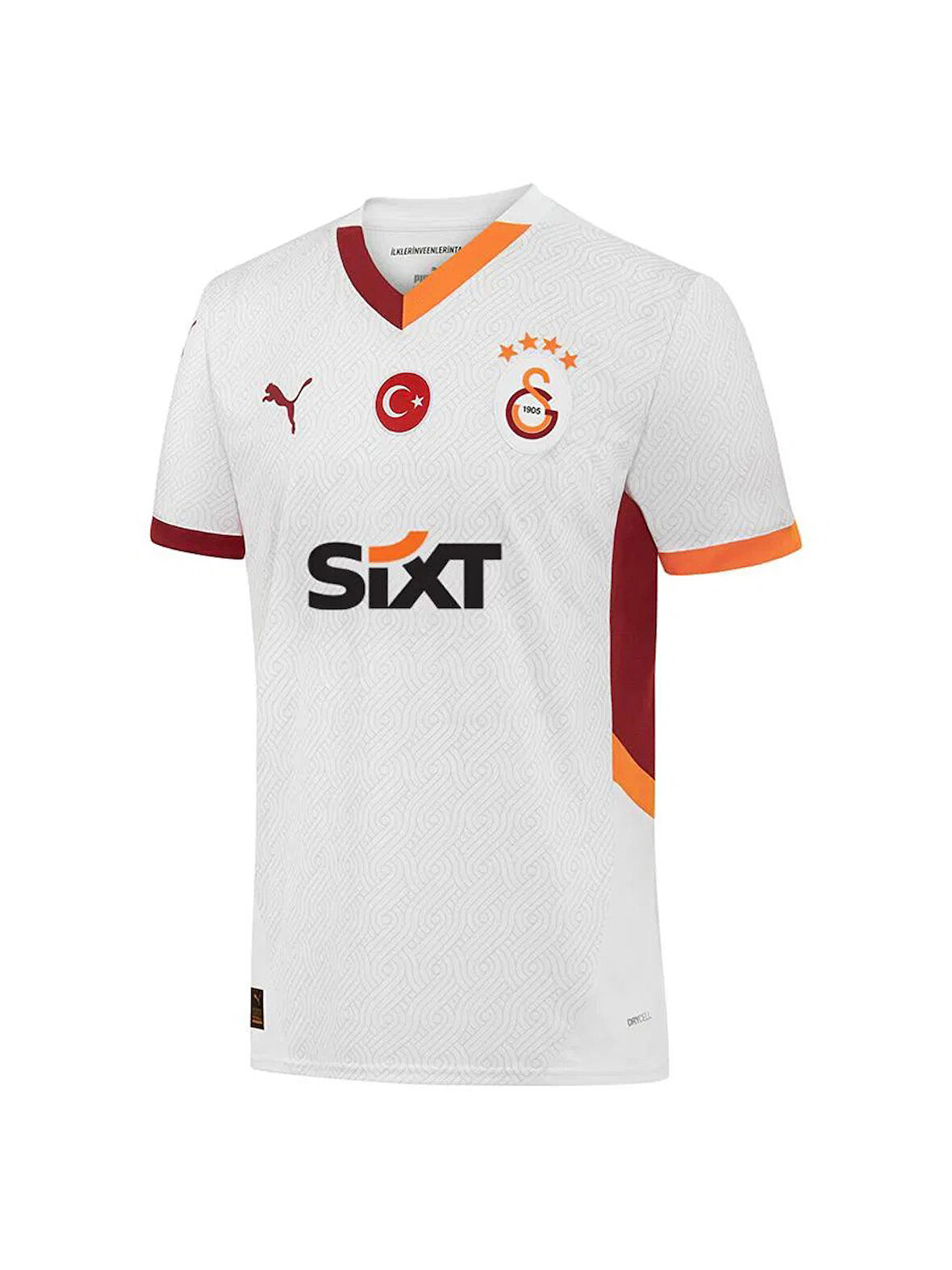 Galatasaray Lisanslı Beyaz Deplasman Forma