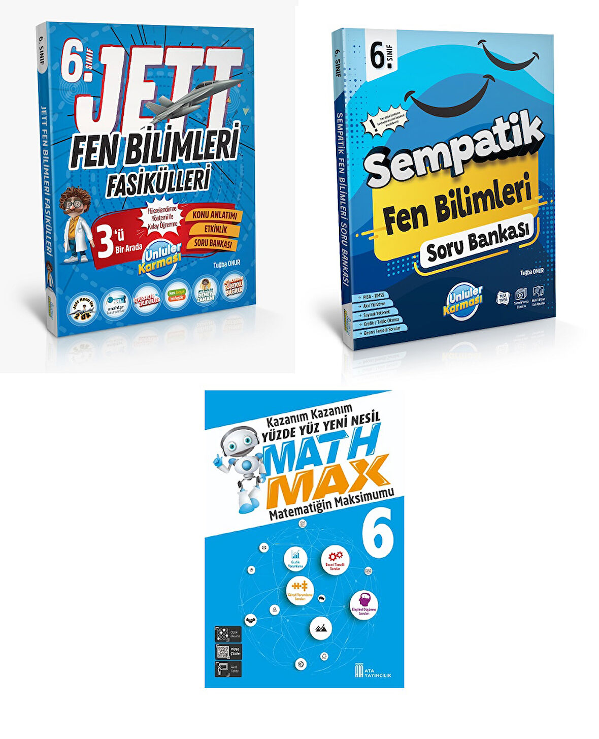 6.Sınıf Maarif Model Fen Bilimleri Jett Konu Anlatım Fasiküller+Sempatik Soru Bankası Seti 2025-2026