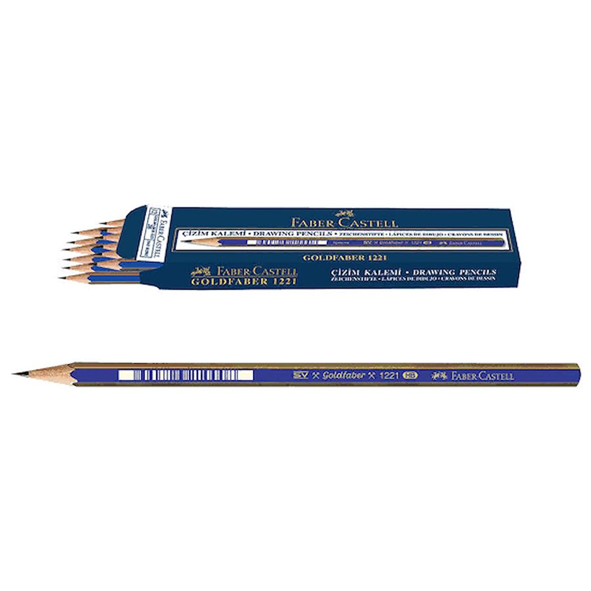 Faber Castel Faber castell goldfaber Hb Çizim kalemi ve yazı kalemi 12’li