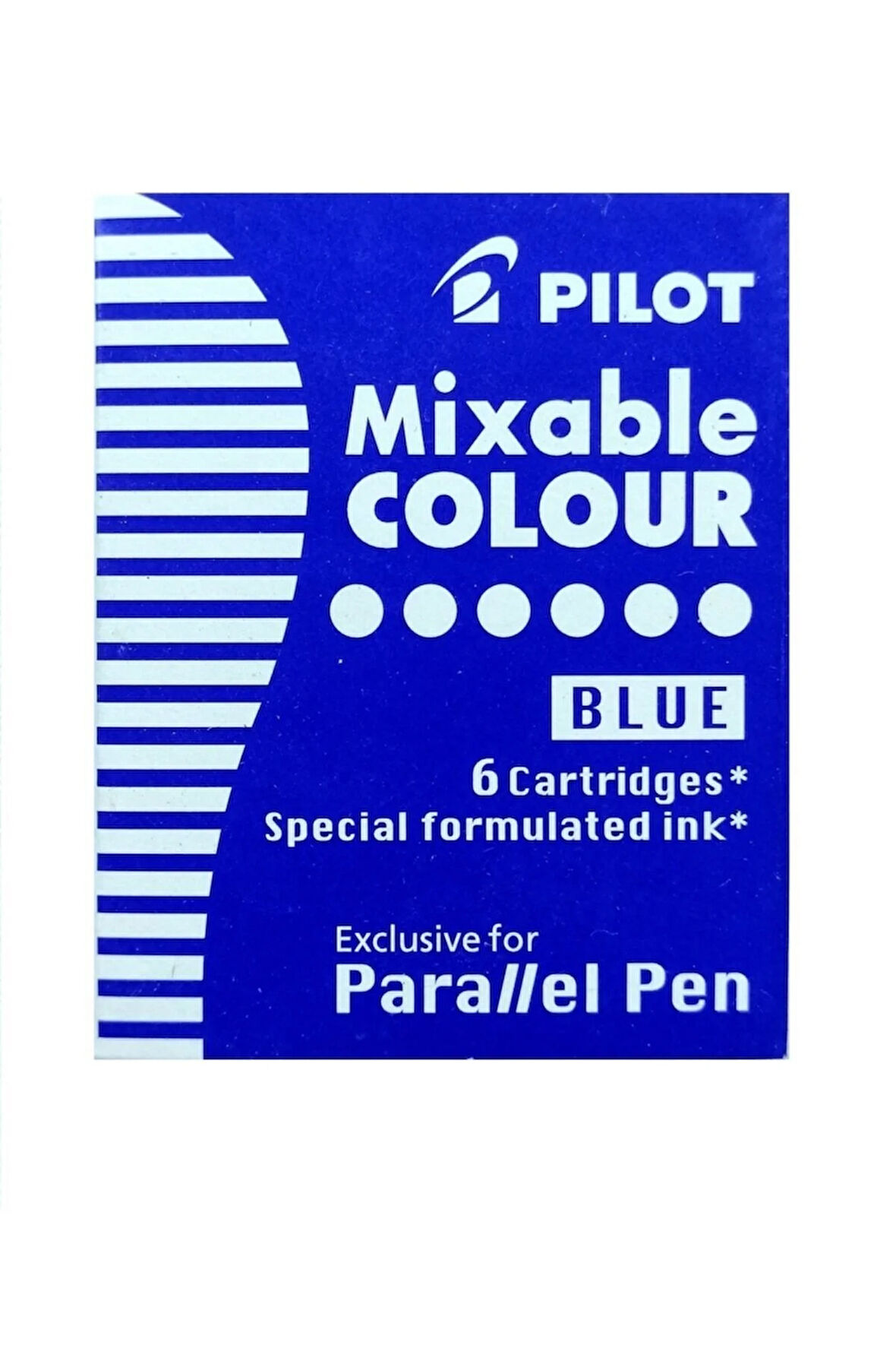 Pilot Parallel Pen Orjinal Kartuş Mavi (6 Adet)