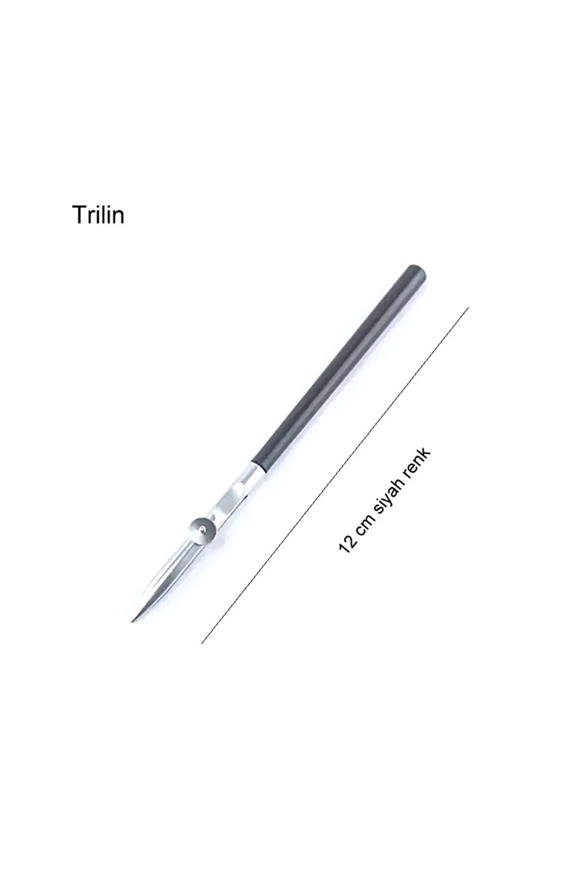 Trilin, çizgi kalemi, hassas ince çizgi, trilin kalem, siyah renk, (damlalık hediye)-1 Adet