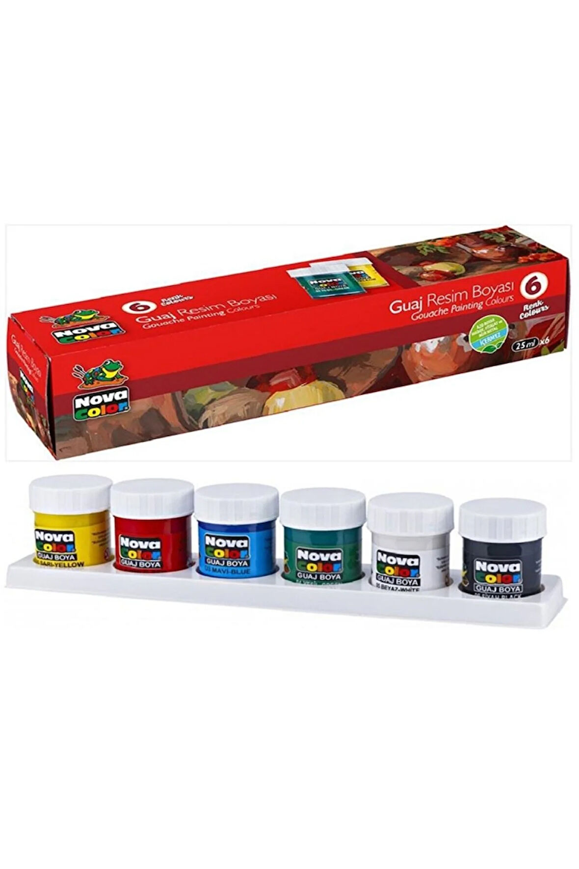 Guaj Boya Seti 6lı