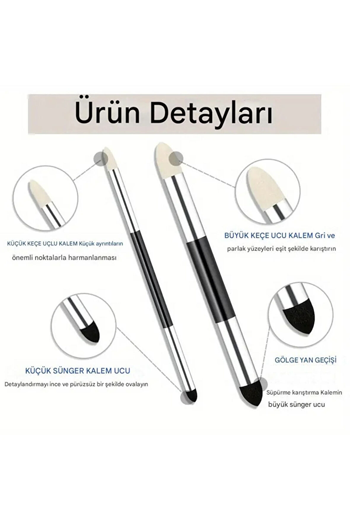 Eskiz sünger-keçe silgi, yıkanabilir, kara kalem silgi, gölgelendirme, porselen boyama-2 Adet
