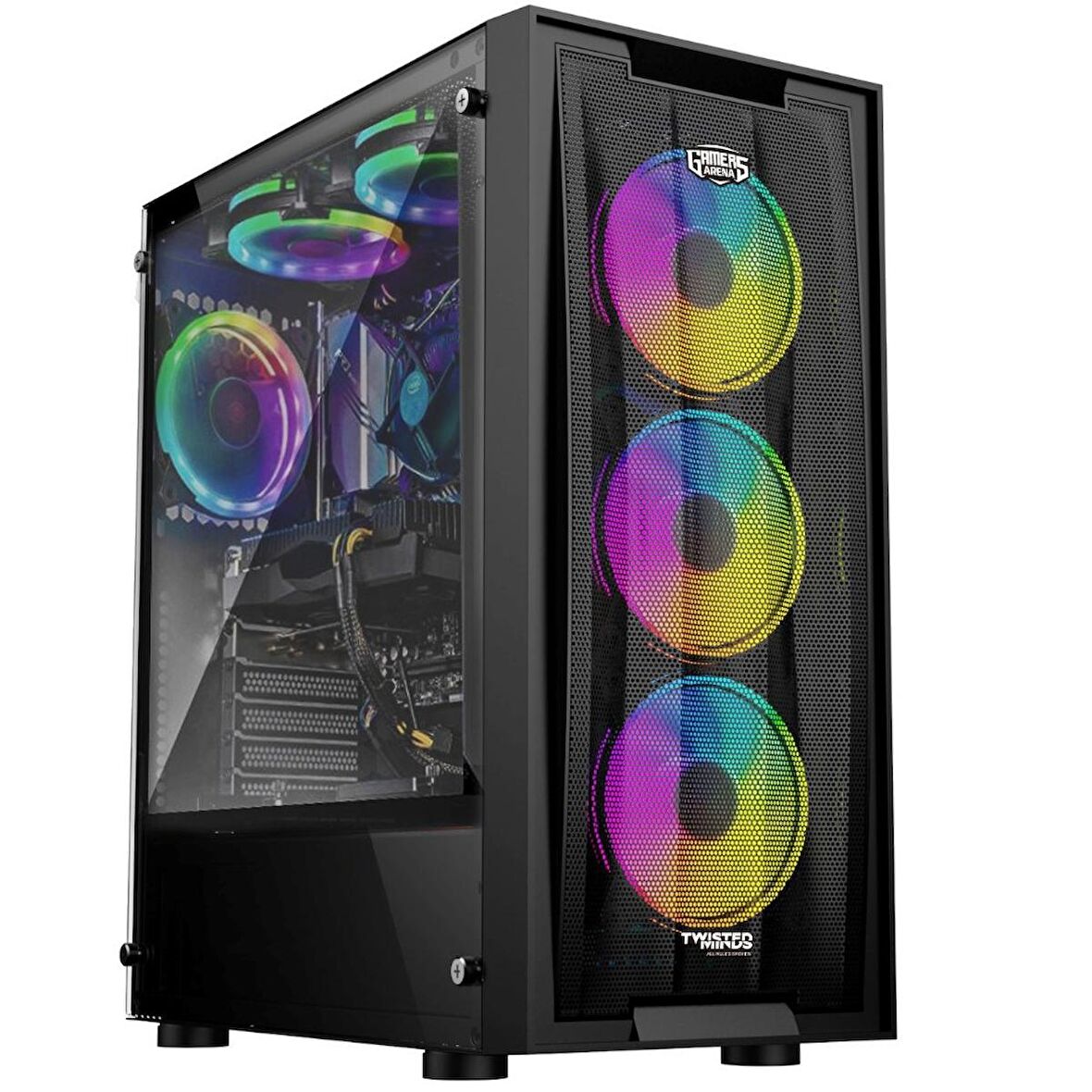 GAMERS ARENA SPACE -W AMD RYZEN 5 5600 16GB DDR4 512GB SSD RTX4060TI 8GB W11 GAMING PC