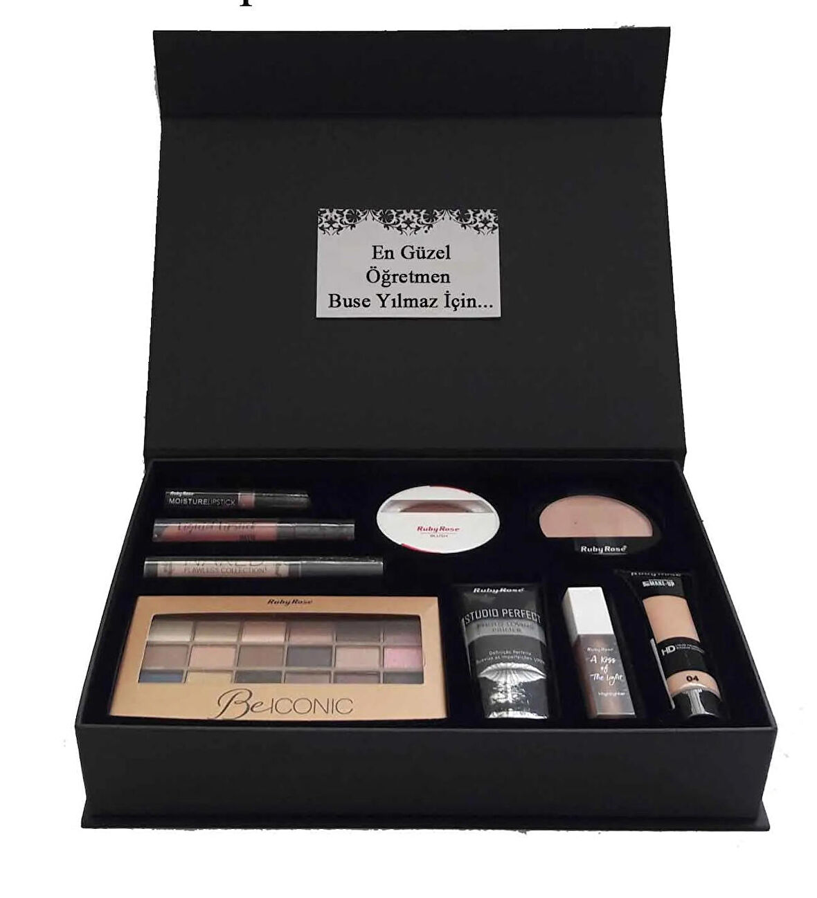 Öğretmenler Günü Kişiselleştirilebilir Makyaj Seti
