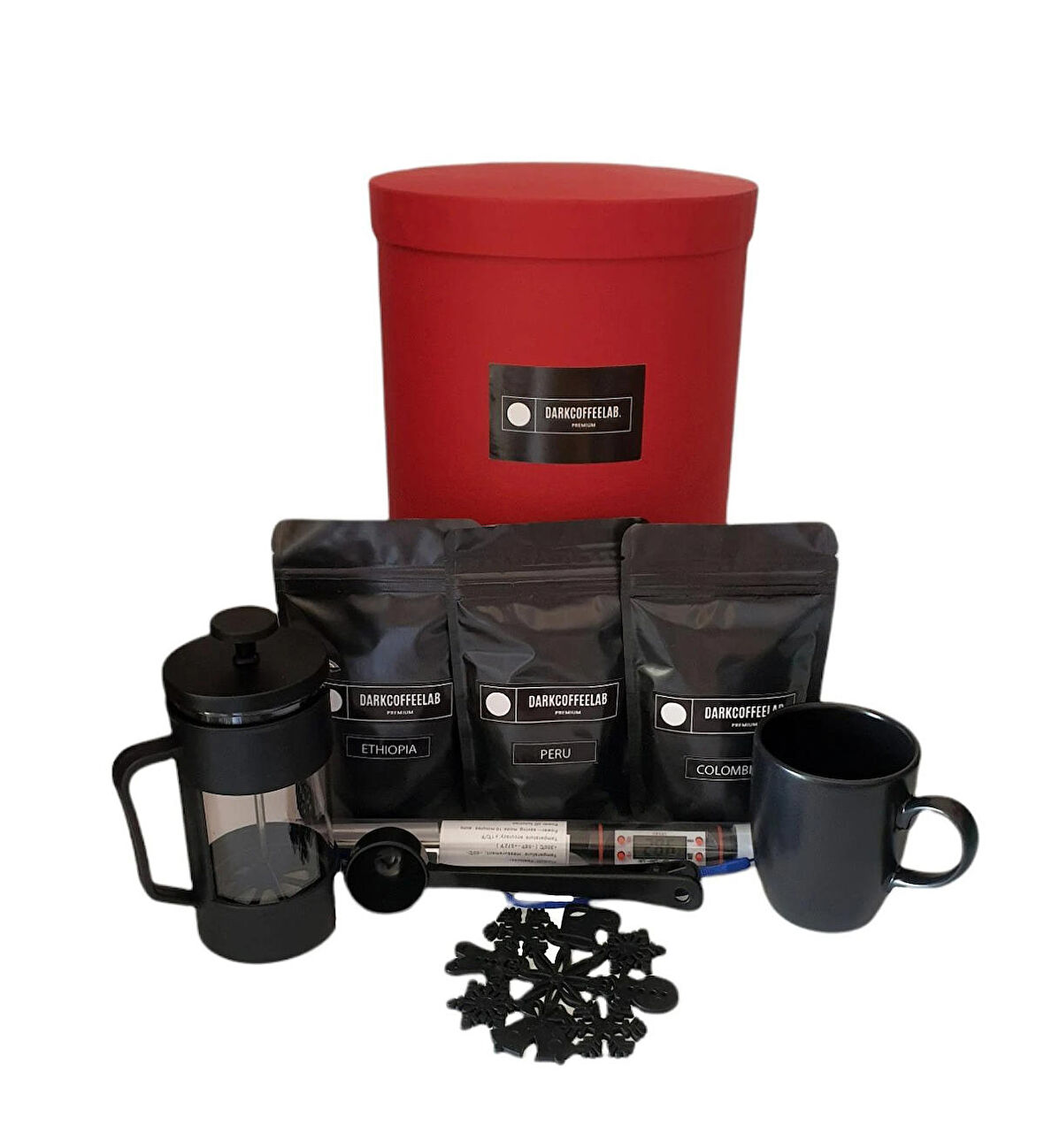 DarkCoffeeLab Premium Dünya Kahveleri Hediye Seti XXL - Single
